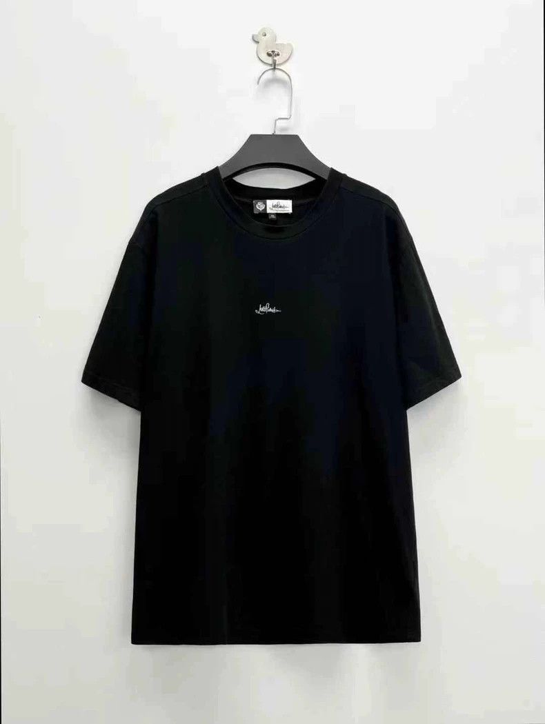 Loro Piana Loro Piana Black embroidered letters on short sleeves Size US S / EU 44-46 / 1 - 1 Thumbnail