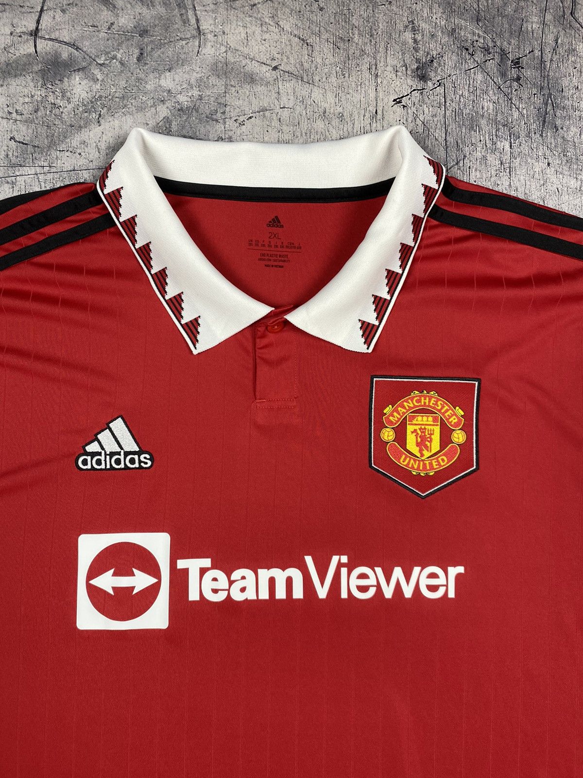 Adidas Adidas Manchester United 2022 - 2023 Soccer Jersey Size US XXL / EU 58 / 5 - 5 Thumbnail