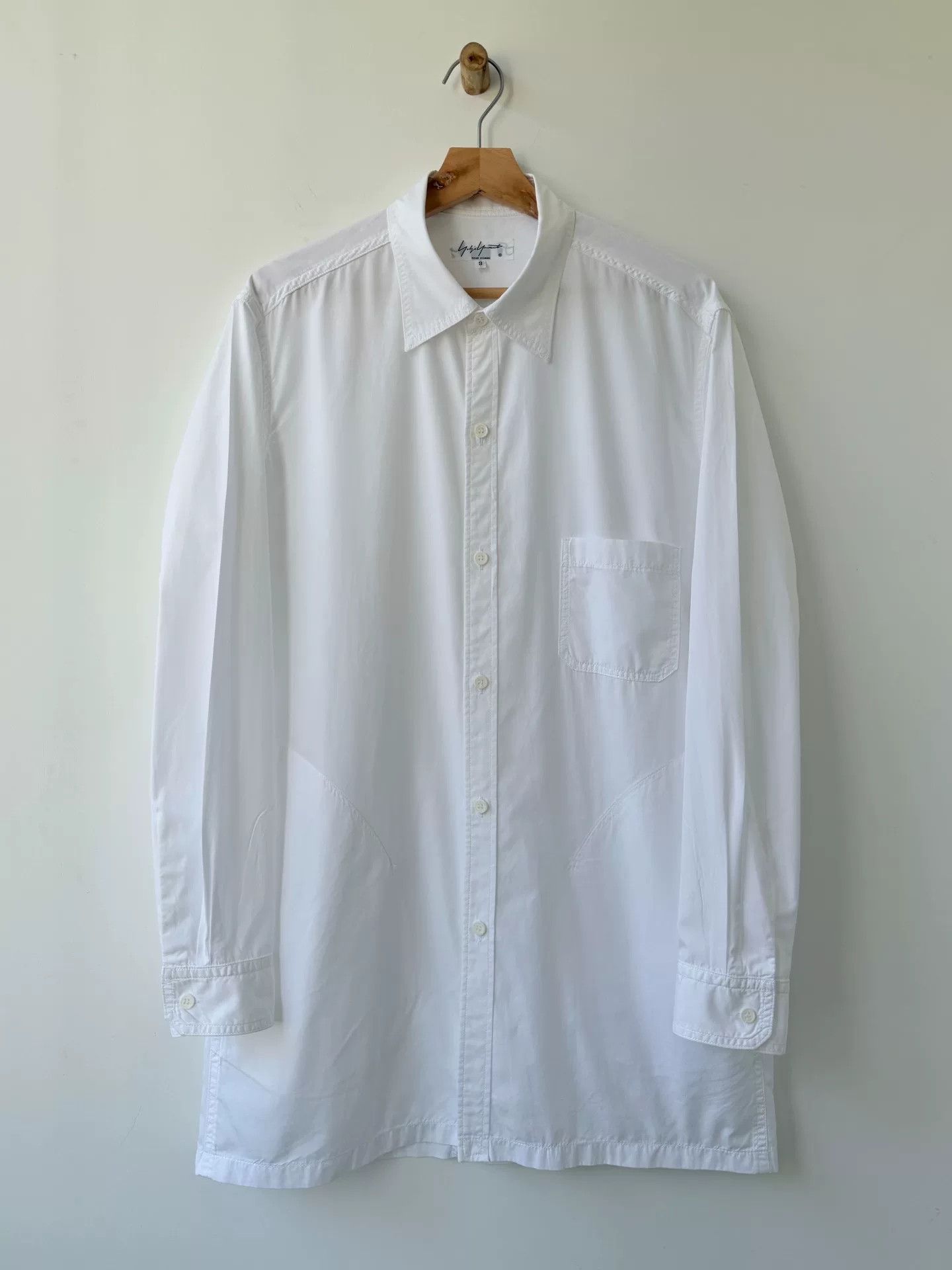 Yohji Yamamoto yohji yamamoto pour homme white shirt Size US M / EU 48-50 / 2 - 1 Thumbnail