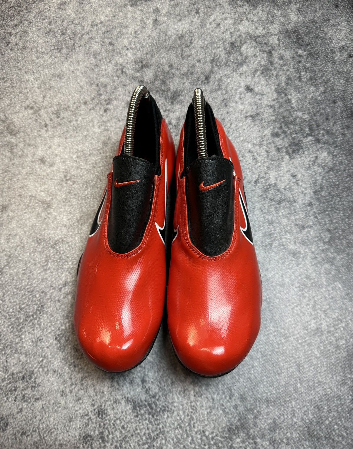 Nike × Vintage Vintage Nike Track & Field Running Red Shoes Bowerman Rare Size US 10.5 / EU 43-44 - 2 Thumbnail