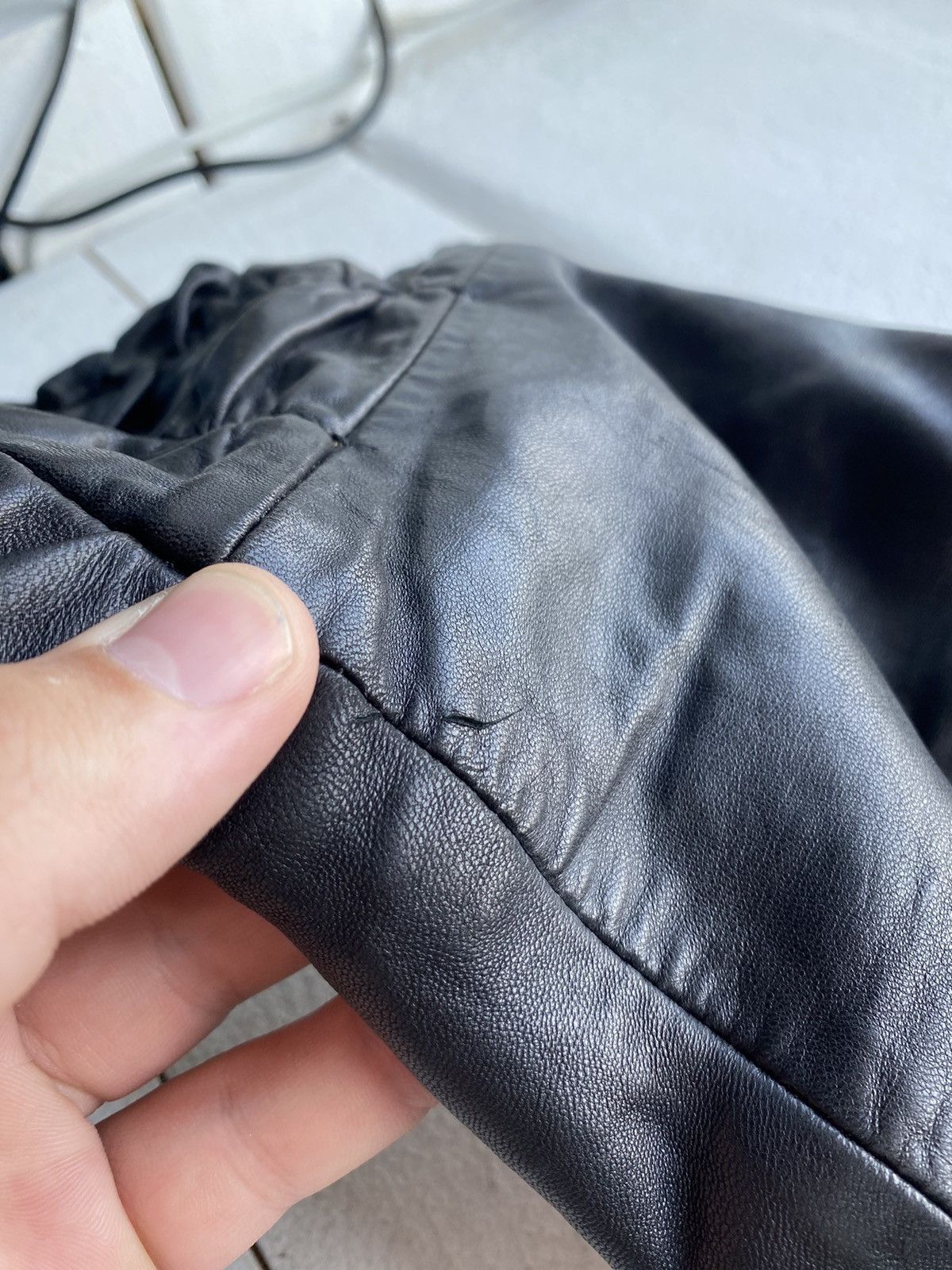 Other 🔗GOTHIC PUNK OPIUM ZIPPER BONDAGE LEATHER JACKET OWENS ISSEY Size US M / EU 48-50 / 2 - 19 Thumbnail