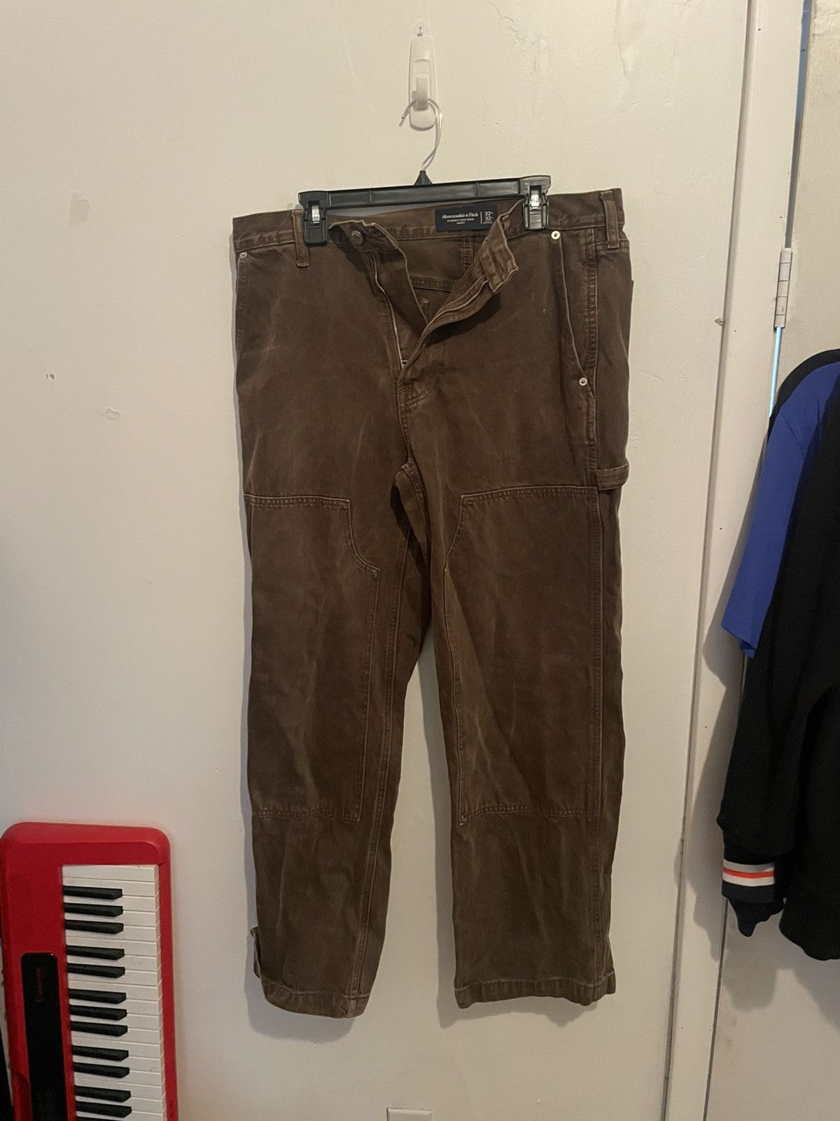 Abercrombie & Fitch Authentic Rigid Baggy Jeans Abercrombie Size US 33 - 1 Thumbnail