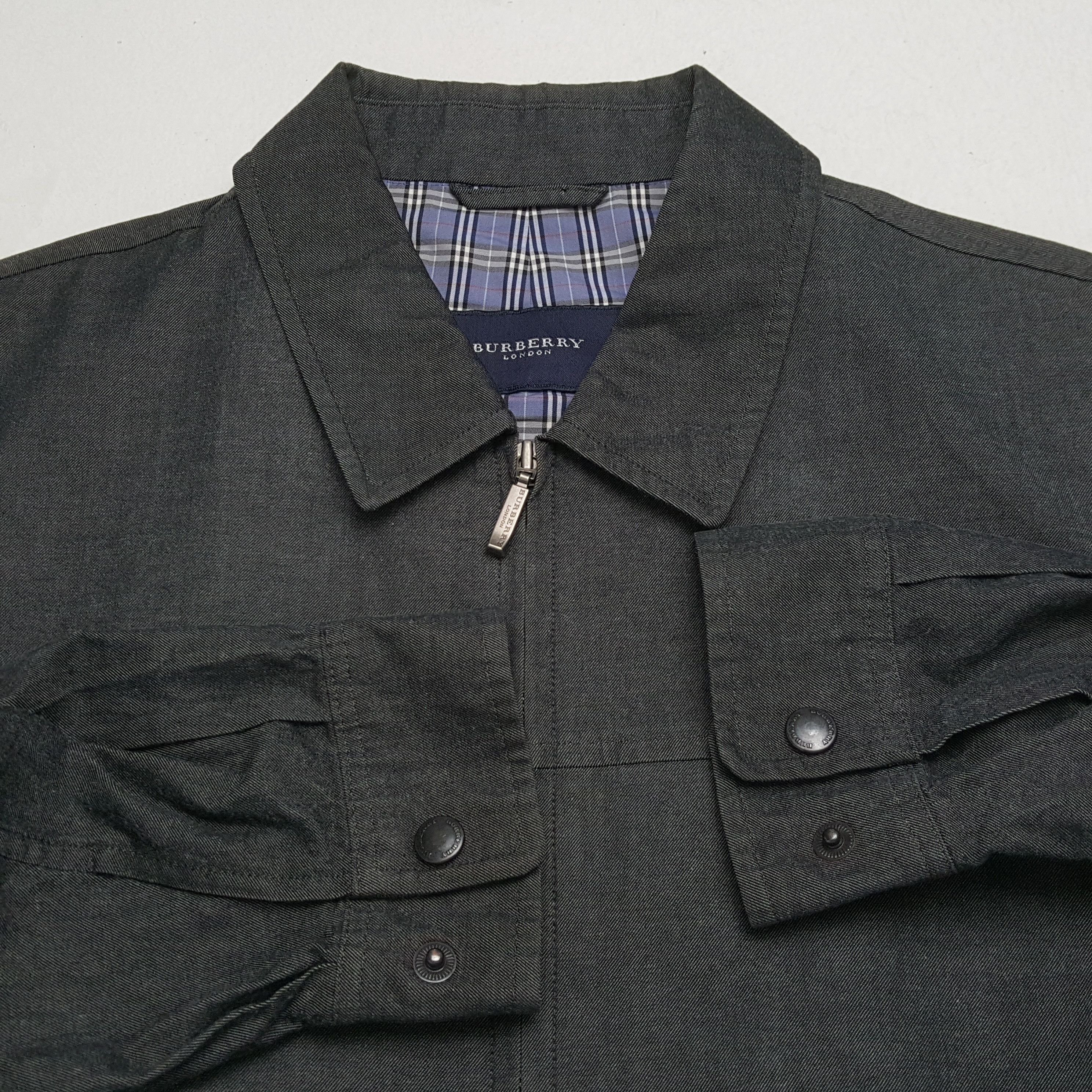 Burberry × Vintage Vintage BURBERRY LONDON Fashion Brand Jacket Size US L / EU 52-54 / 3 - 9 Thumbnail