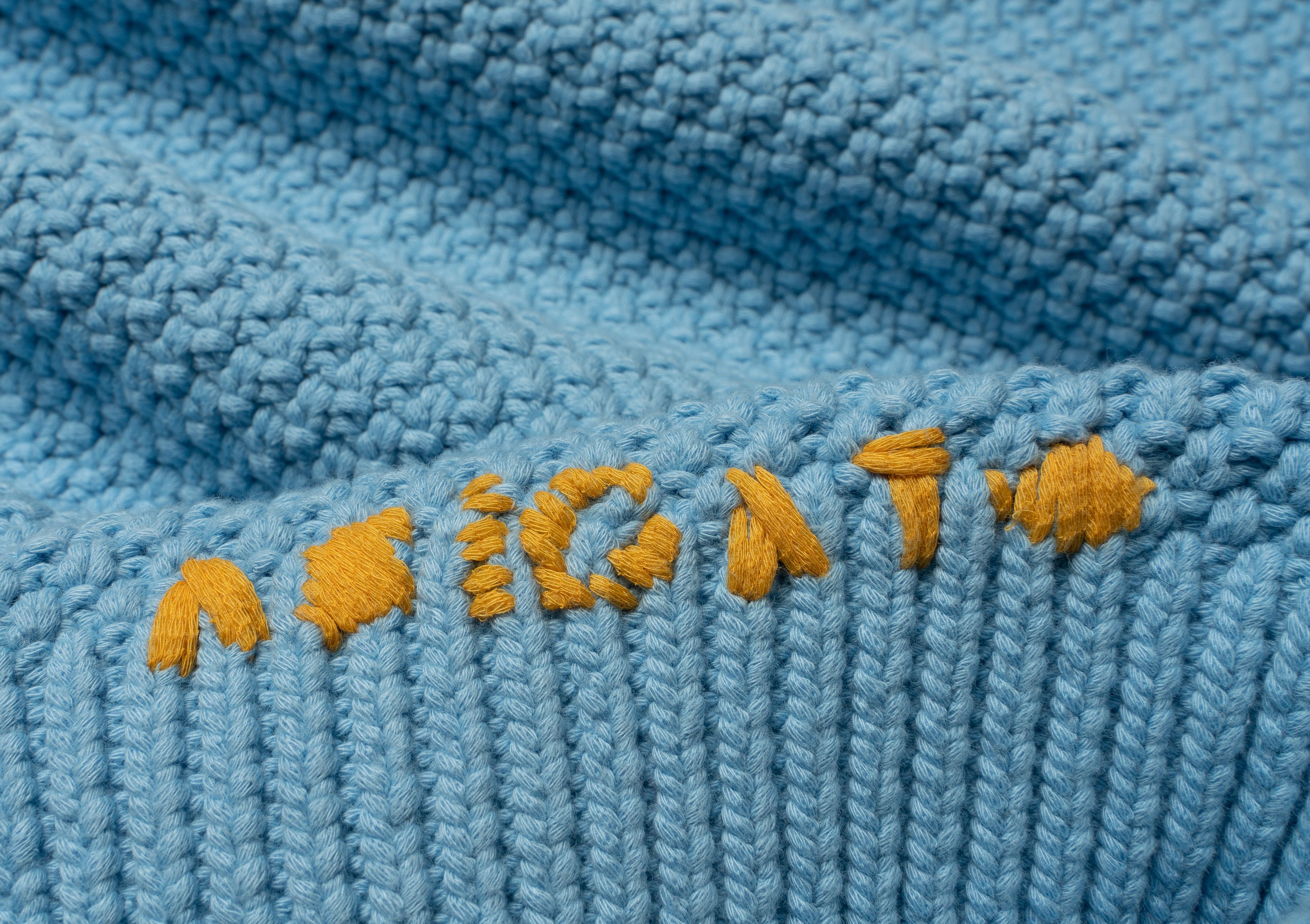 Axel Arigato 🔵 AXEL ARIGATO Block cotton blend Crew neck sweater Size US XL / EU 56 / 4 - 6 Thumbnail