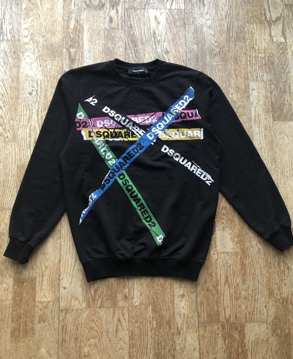 Dsquared2 DSQUARED2 MULTIPRINT CLASSIC CREWNECK SWEATSHIRT Size US L / EU 52-54 / 3 - 1 Thumbnail