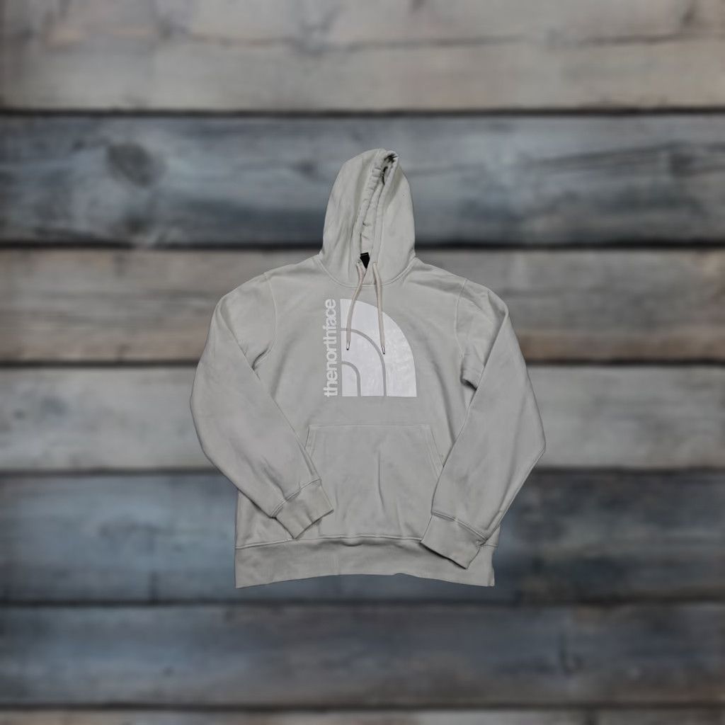 The North Face The North Face Sweatshirt Mens Hoodie White Fleece Logo Graphic Print Pullover Hoodie Outdoor Hiking 2010s Men Size L Size US L / EU 52-54 / 3 - 1 Thumbnail