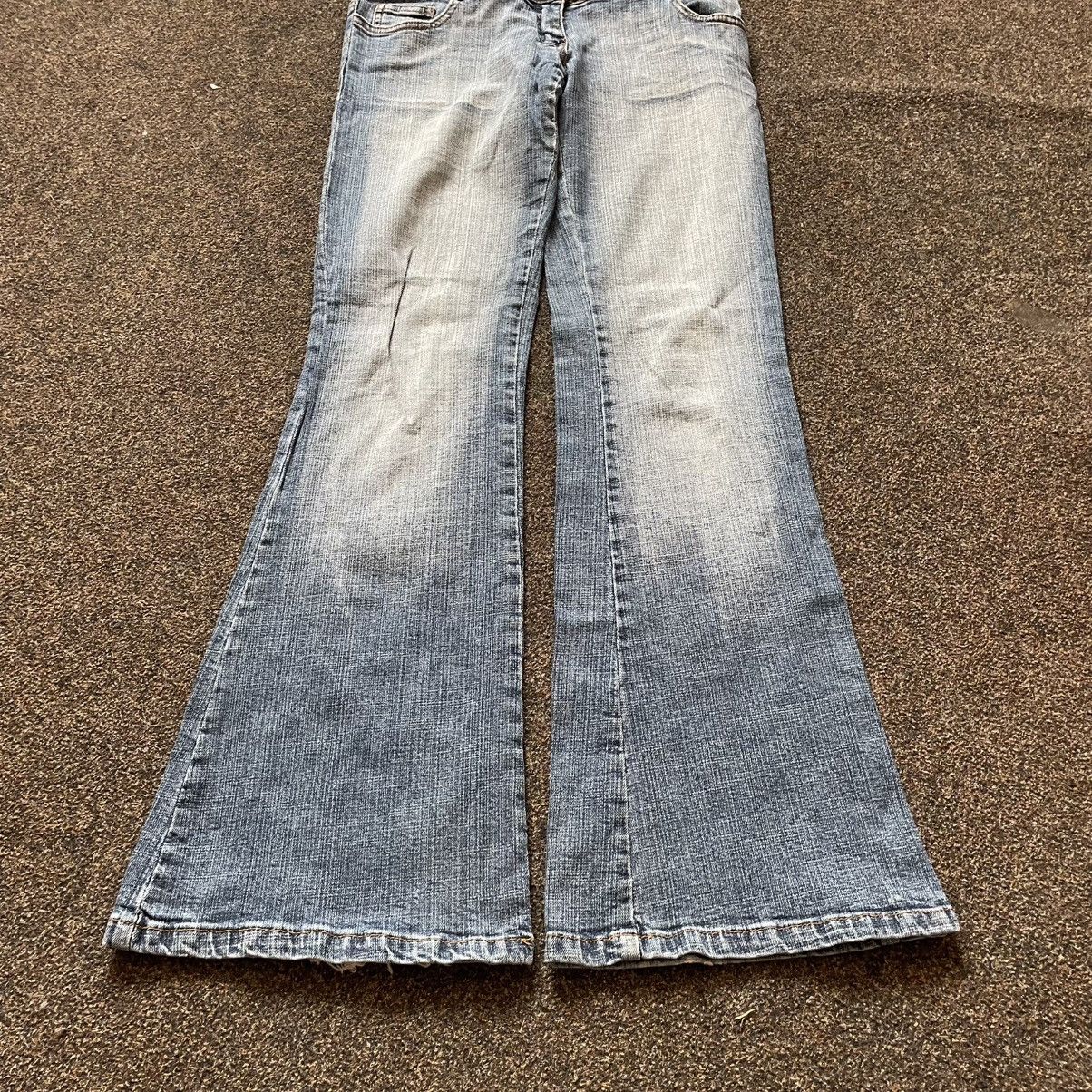 Vintage Vintage Y2K Flared Bootcut Jeans Sun Faded Grunge Tapered 32 Size 32" / US 10 / IT 46 - 4 Thumbnail