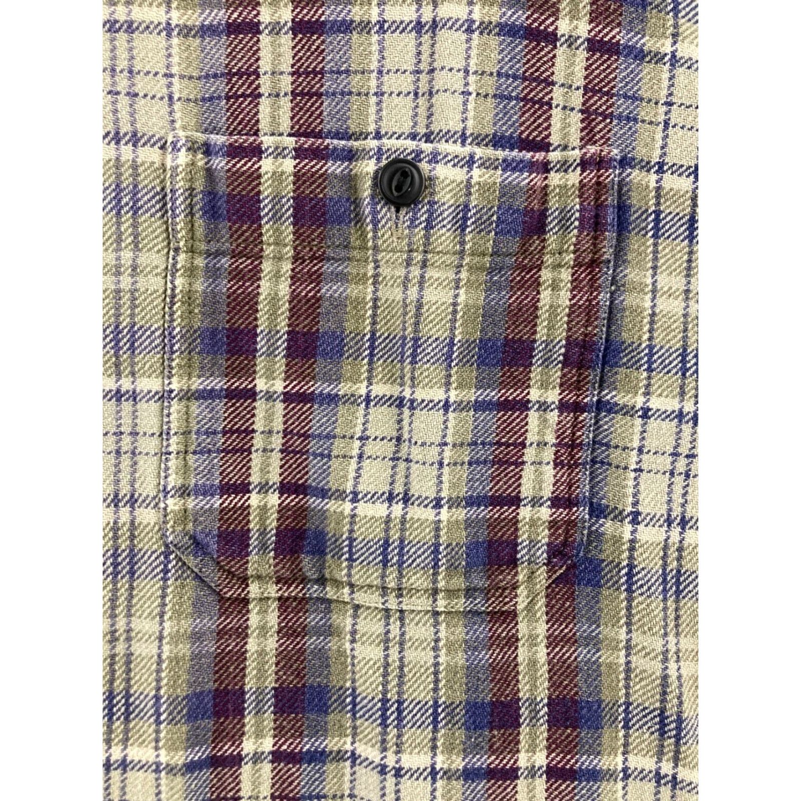 American Eagle Outfitters American Eagle Outfitters Shirt Mens S Plaid Button-Up Long Sleeve Collared Button Pockets All Seasons Multicolor Preppy Size US S / EU 44-46 / 1 - 2 Thumbnail