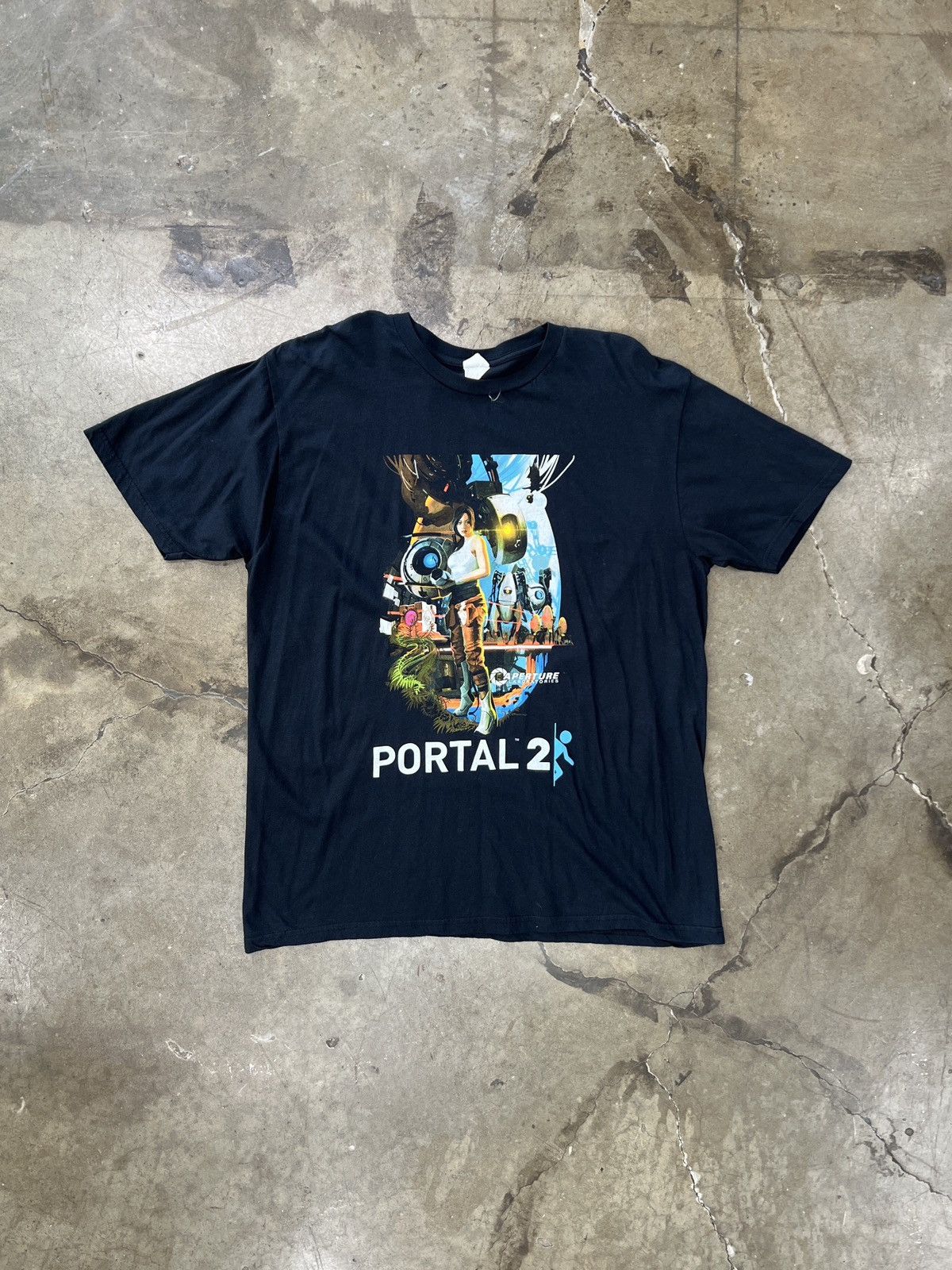 Vintage Half Life 2 Portal 2 Video Game Valve Tee XXL Size US XXL / EU 58 / 5 - 2 Thumbnail