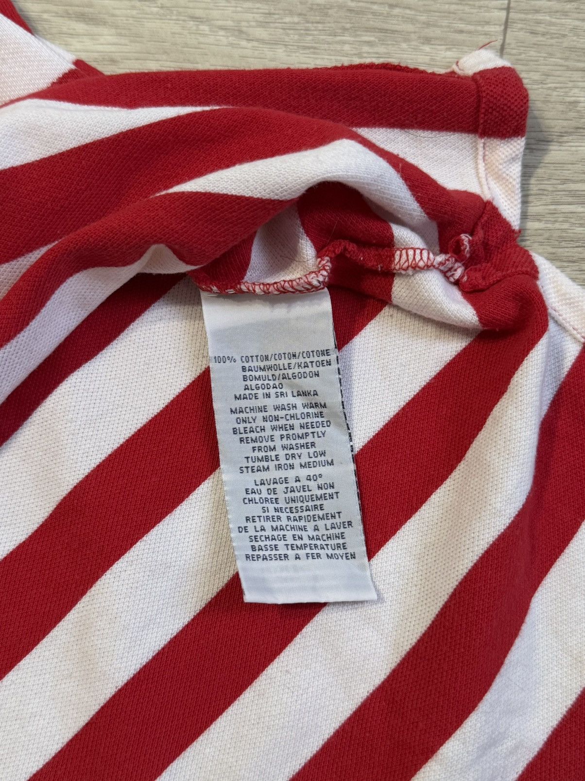 Polo Ralph Lauren 🔷Vintage Polo Ralph Lauren Stripped Polo 90s🔷 Size US L / EU 52-54 / 3 - 4 Thumbnail