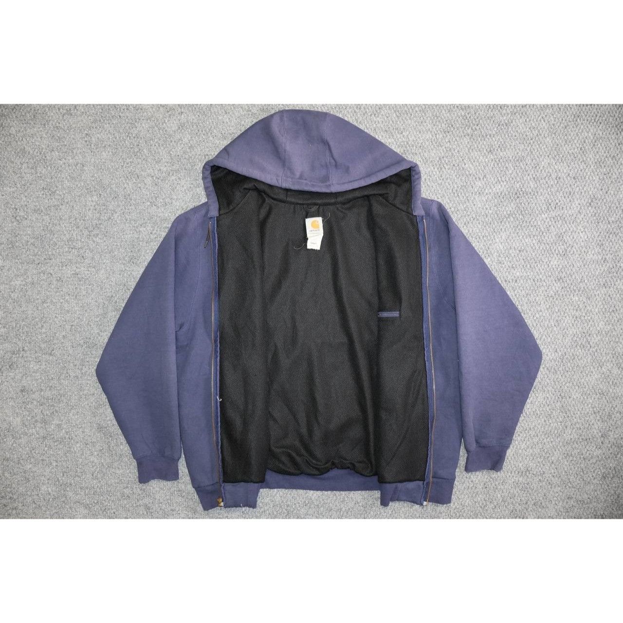 Carhartt Vintage Carhartt J149 Full Zip Work Wear Hoodie Jacket Size US XXL / EU 58 / 5 - 4 Thumbnail