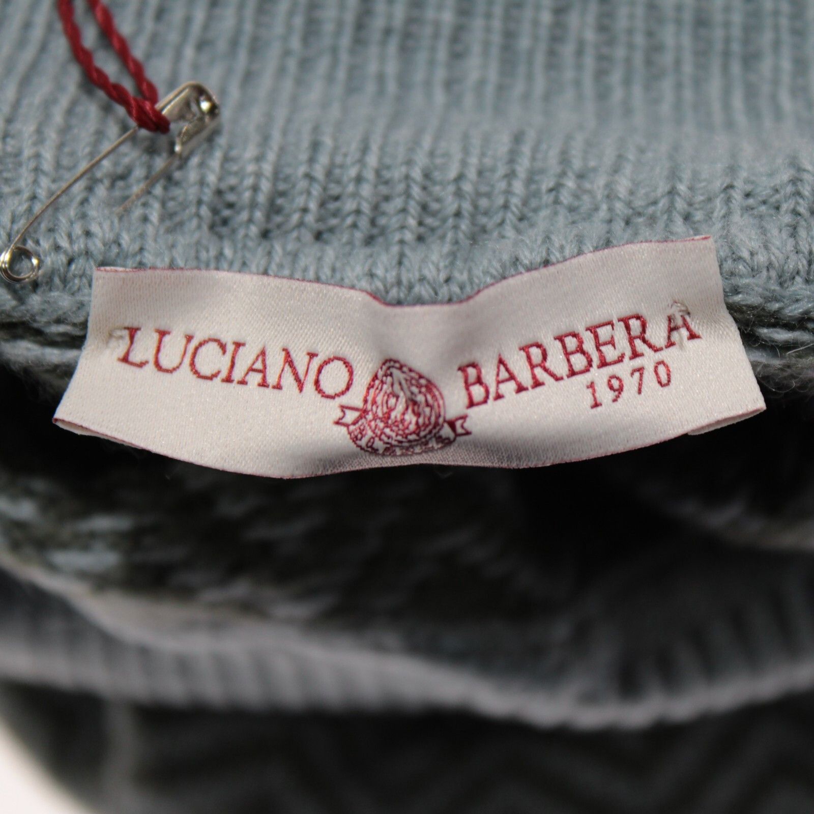 Luciano Barbera Luciano Barbera Sweater Size US XL in Blue Size US XL / EU 56 / 4 - 7 Thumbnail
