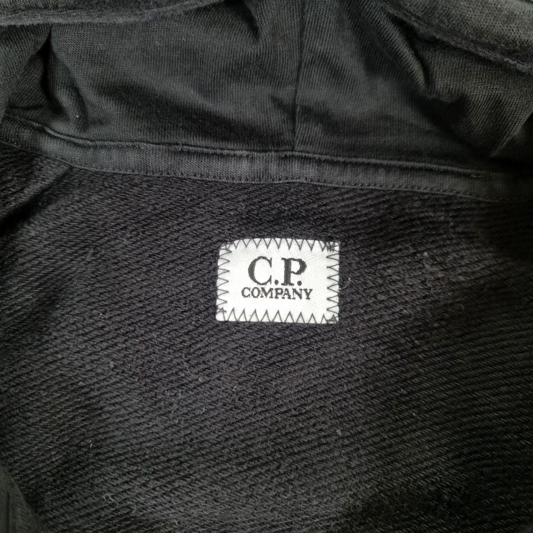 Vintage CP Company Goggle Lens Hoodie Mens Black Small Zip Full Zip Cotton Size US S / EU 44-46 / 1 - 5 Thumbnail