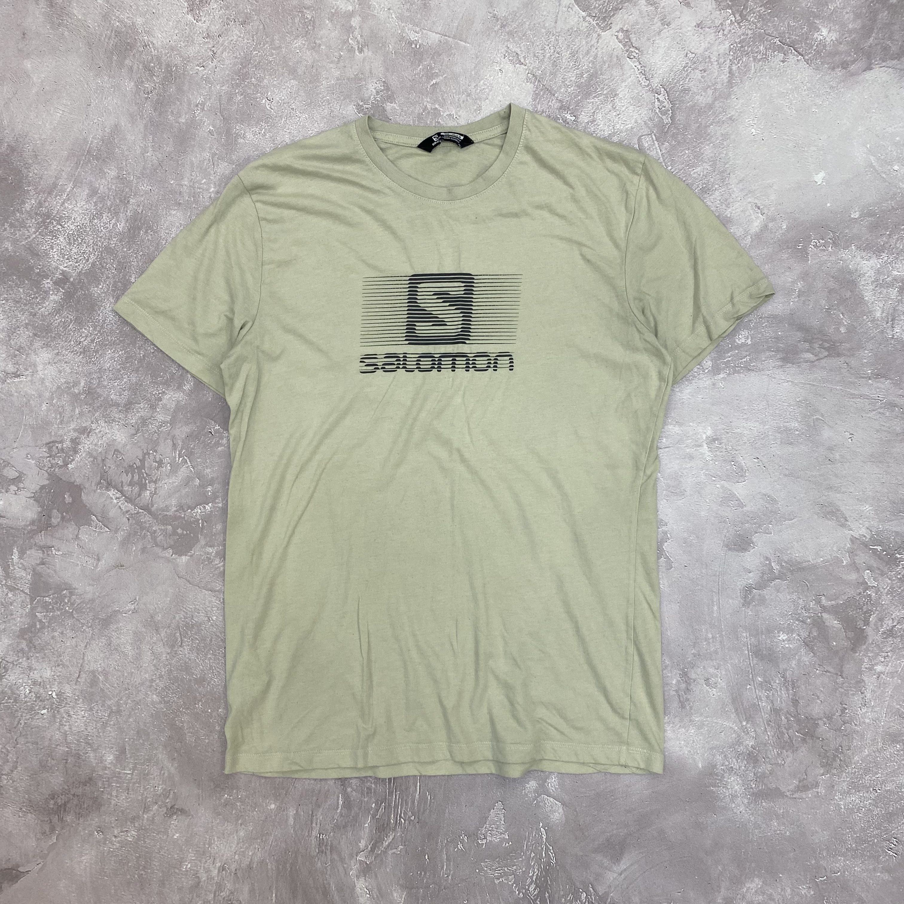 Pre-owned Outdoor Life X Salomon Printed T-shirt In Beige