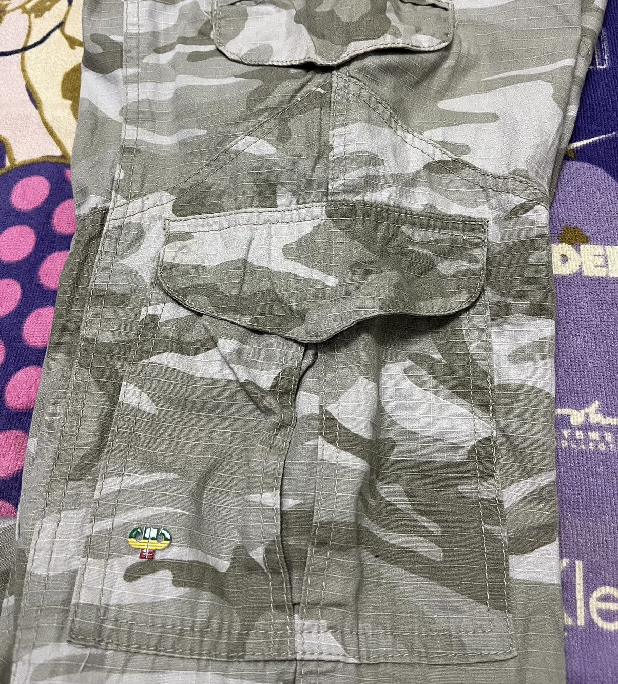 Pelle Pelle PELLE PELLE Soljah Rare Design Camo Cargo Pant Size US 32 / EU 48 - 6 Thumbnail