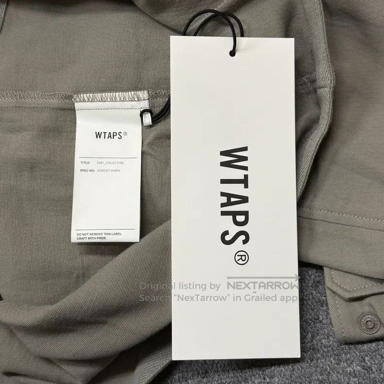 Wtaps Wtaps Hooded Sweatshirt Grey Size US M / EU 48-50 / 2 - 4 Thumbnail