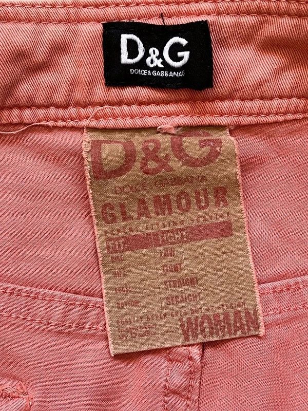 Dolce & Gabbana Dolce & Gabbana D&G Y2K Vintage Glamour Affair Short Jeans Size 27" / US 4 / IT 40 - 8 Thumbnail