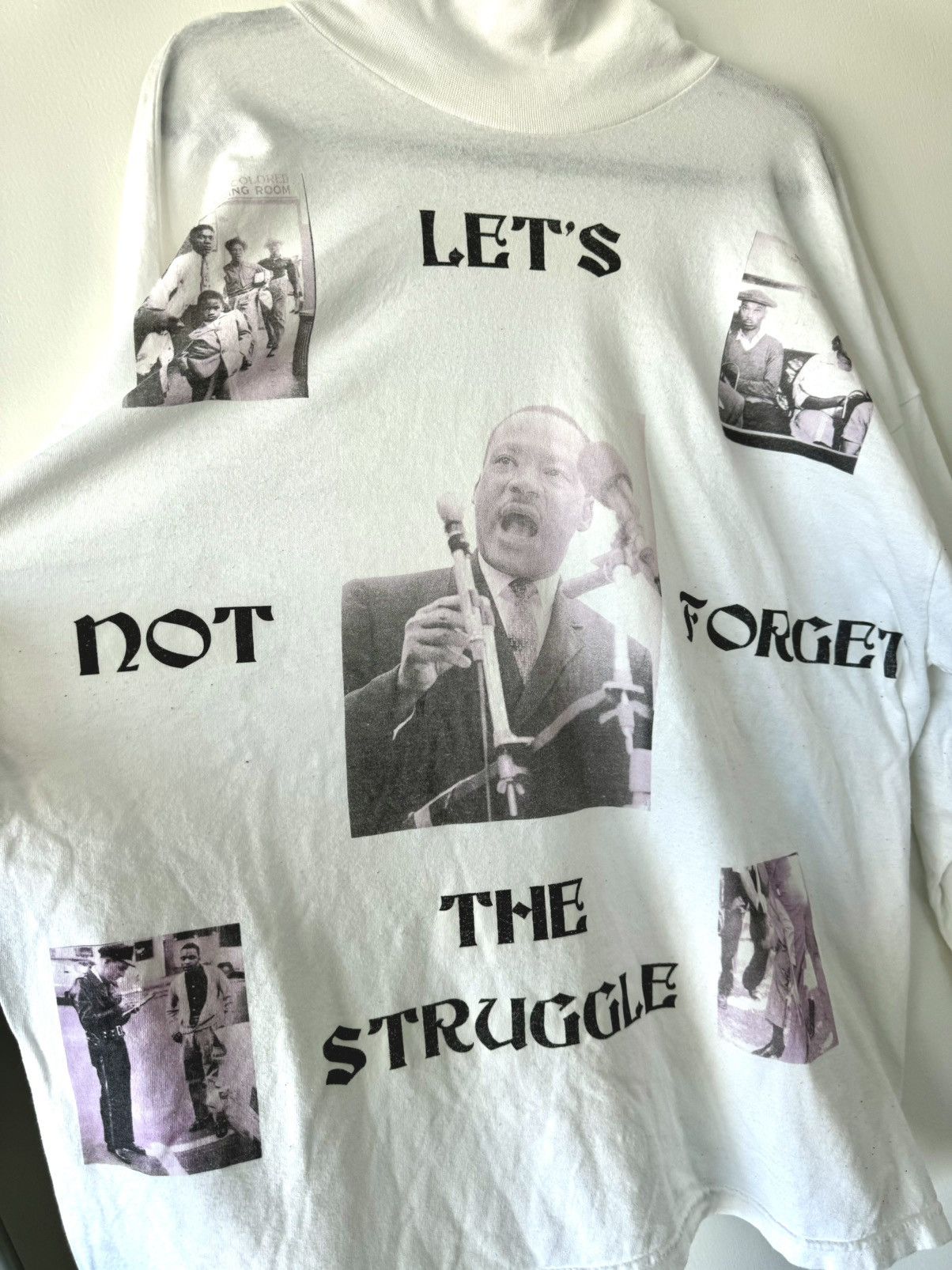 Vintage Vintage 90s Martin Luther King Let’s Not Forget The Struggle Size US XL / EU 56 / 4 - 2 Thumbnail