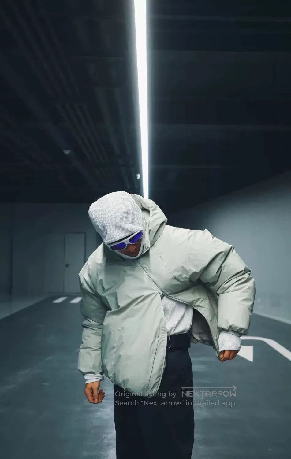 POST ARCHIVE FACTION (PAF) Post Archive Faction White Down Jacket. Size M / US 6-8 / IT 42-44 - 2 Thumbnail