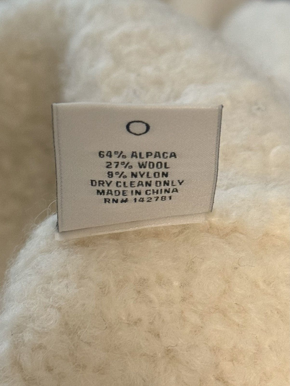 Aime Leon Dore Aime Leon Dore Alpaca Wool Sweater [Cream] Size US S / EU 44-46 / 1 - 5 Thumbnail