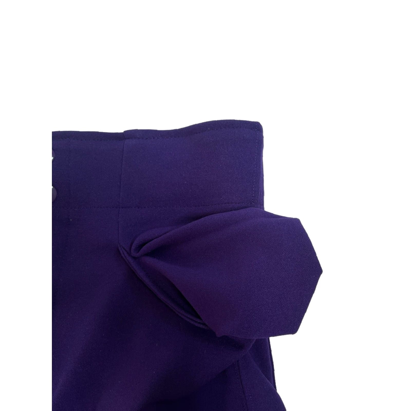Russell Athletic VINTAGE Russell Athletic Coaches Shorts Mens S Purple Nylon snap closure elastic waist front & back pockets 90s Made in USA Size US 29 - 3 Thumbnail