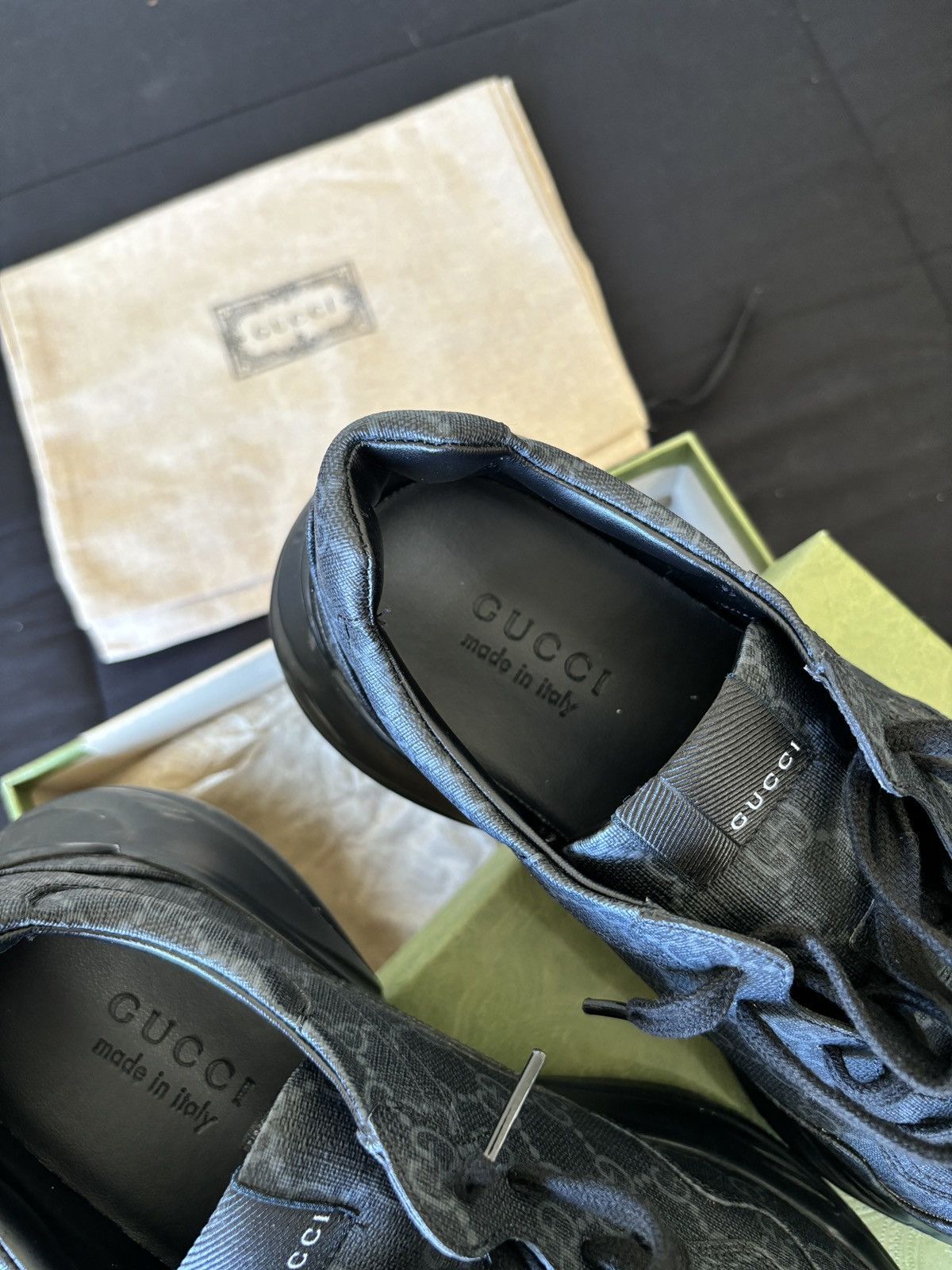 Gucci Gucci rython sneakers size 9 1/2 US Size US 9.5 / EU 42-43 - 5 Thumbnail