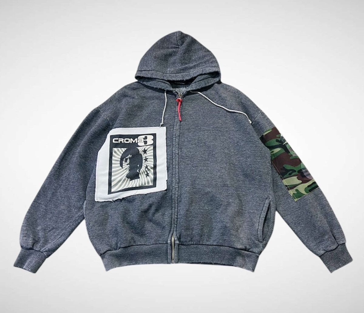 Japanese Brand Croma 3 Baggy Hoodie Size US XL / EU 56 / 4 - 4 Thumbnail