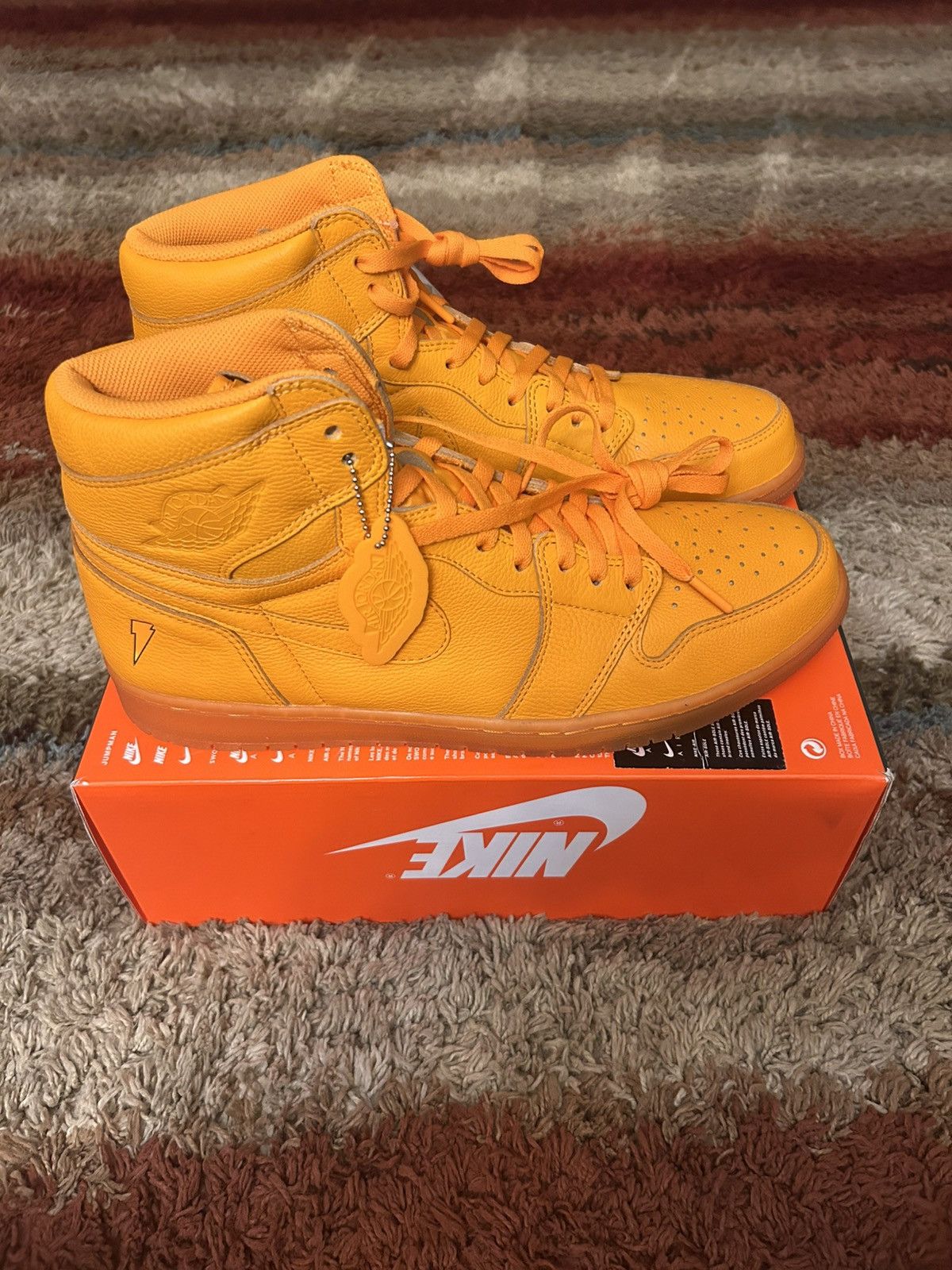 Jordan Brand Jordan 1 High Orange Peel Promo Size US 15 / EU 48 - 2 Thumbnail