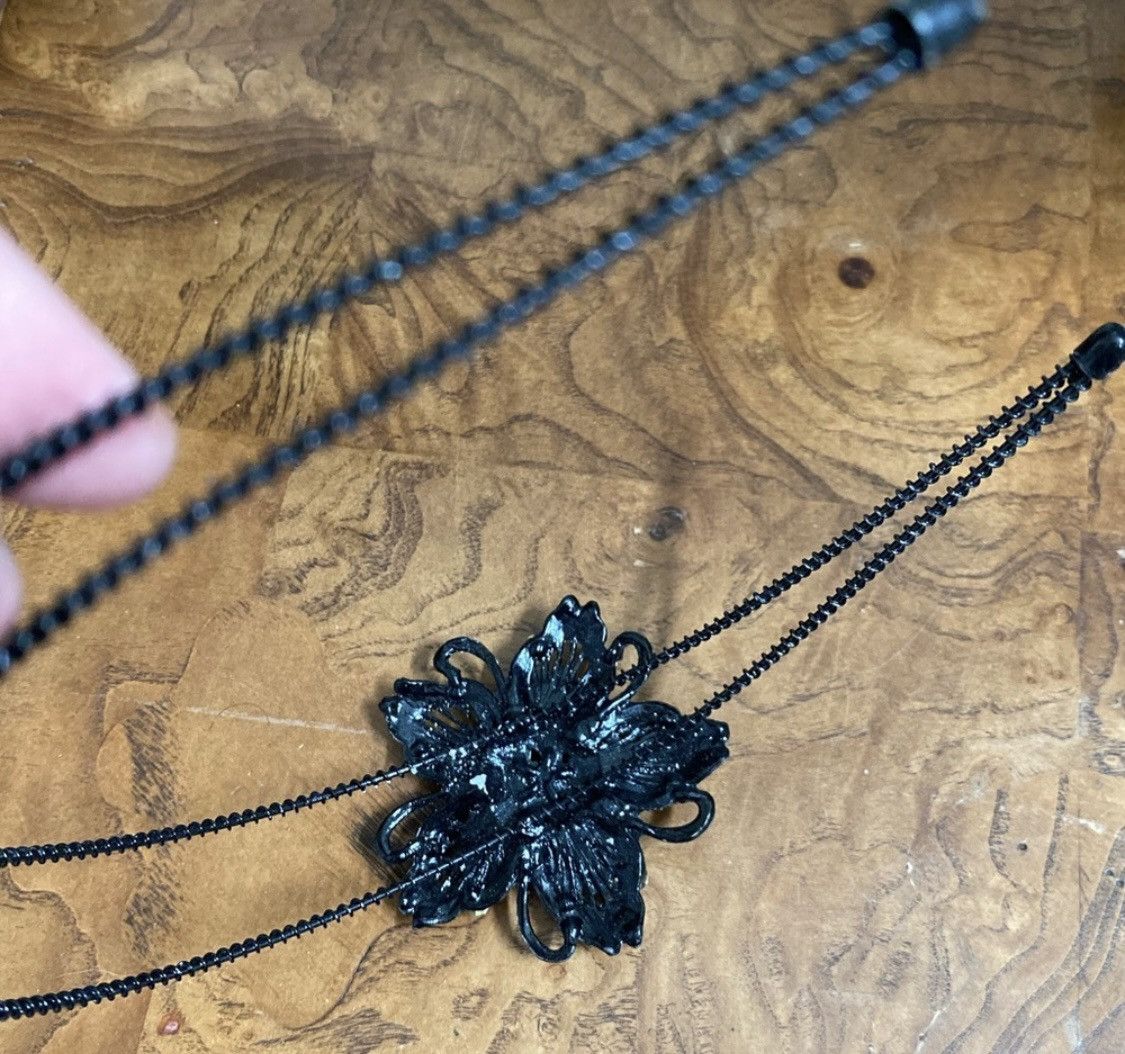 Vintage RARE VINTAGE FLORAL METAL HOLOGRAPHIC RHINESTONE HEADBAND Size ONE SIZE - 7 Thumbnail