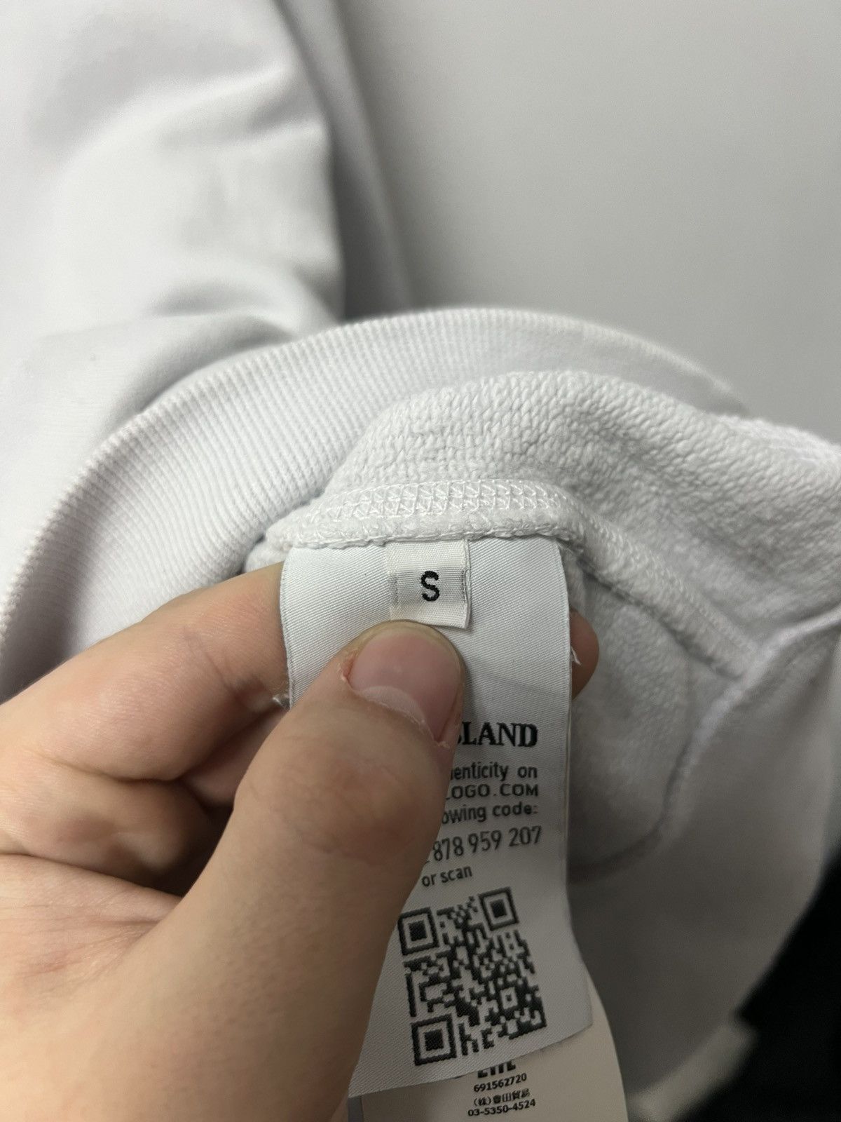 Stone Island Stone Island Sweatshirt White Size US S / EU 44-46 / 1 - 6 Thumbnail