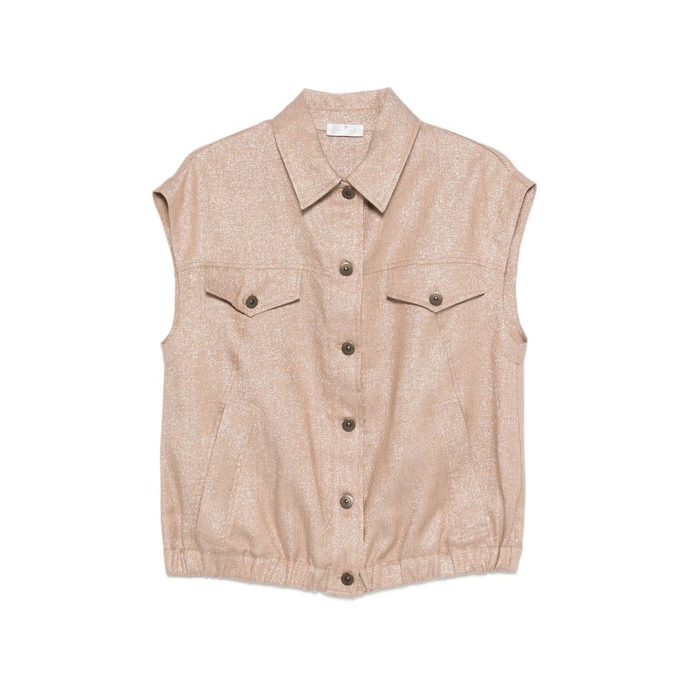 Panicale Panicale NEUTRALS Jackets - Waistcoat & Gilets Size S / US 4 / IT 40 - 1 Thumbnail