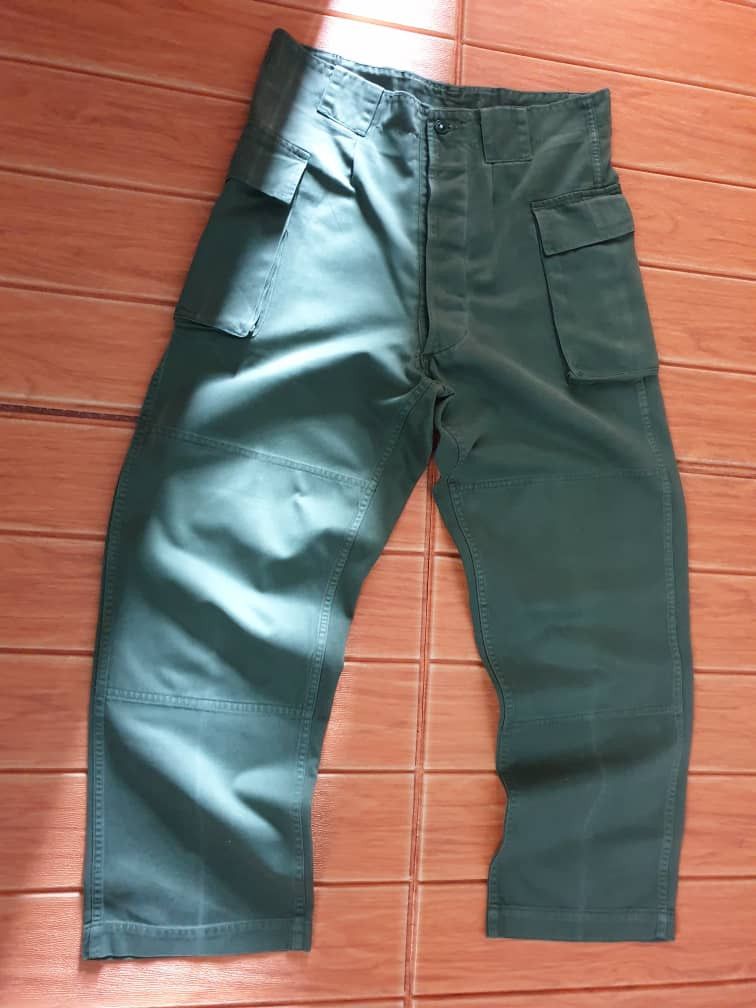 Japanese Brand Vintage Military green pant Size US 31 - 10 Thumbnail
