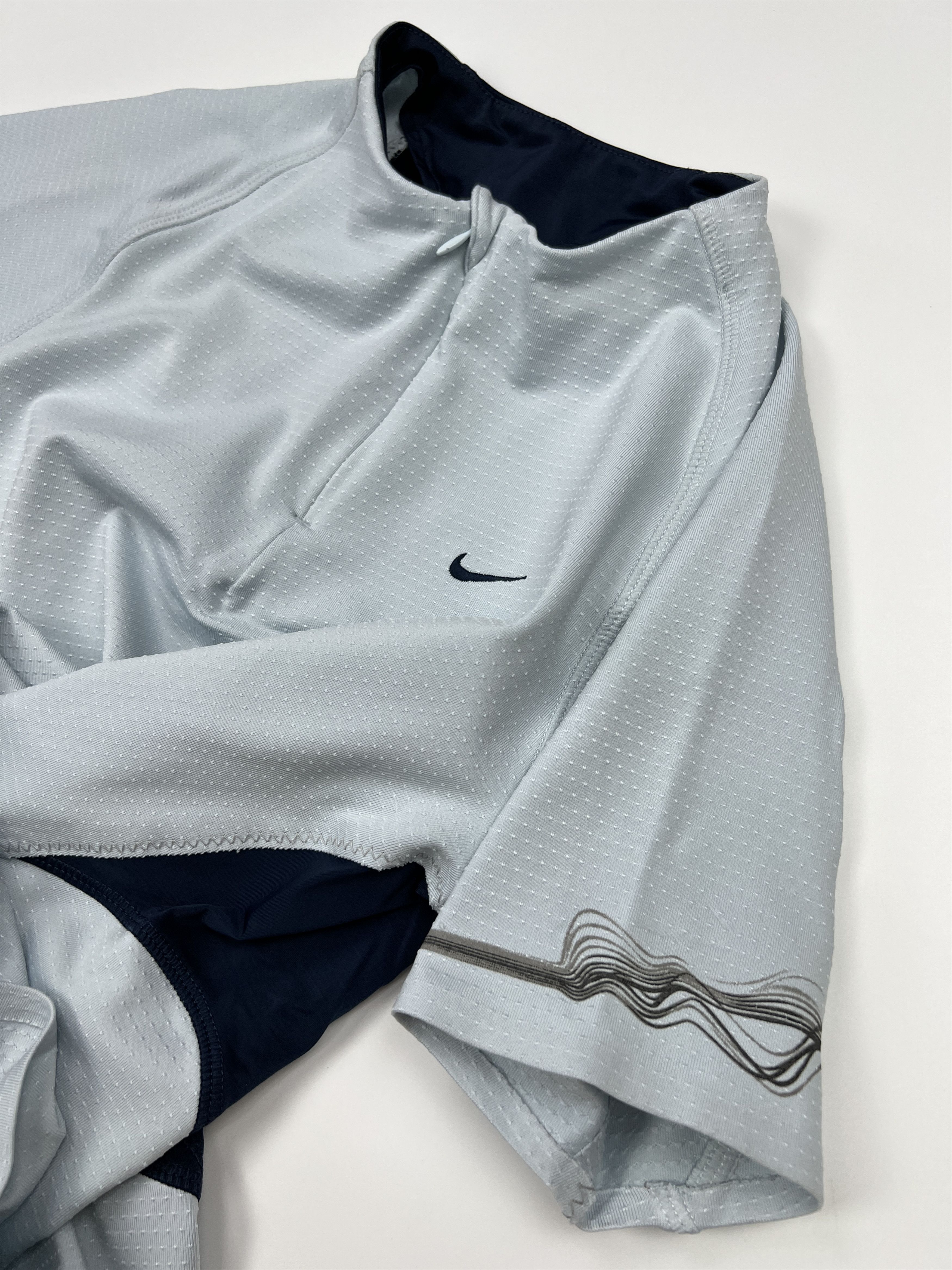 Nike × Vintage Vintage Y2K Nike Sphere React Rare Cycling Jersey Swoosh Size M / US 6-8 / IT 42-44 - 3 Thumbnail