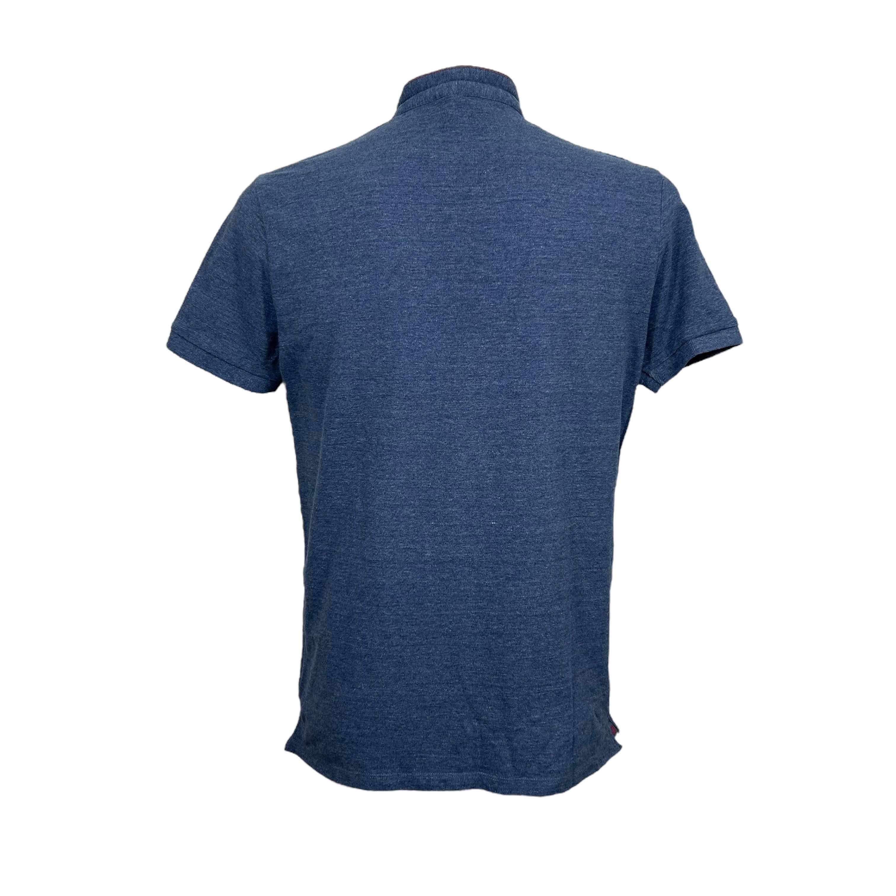 The Kooples The Kooples Sport Blue Melange Band Collar Polo Logo Medium Size US M / EU 48-50 / 2 - 2 Thumbnail