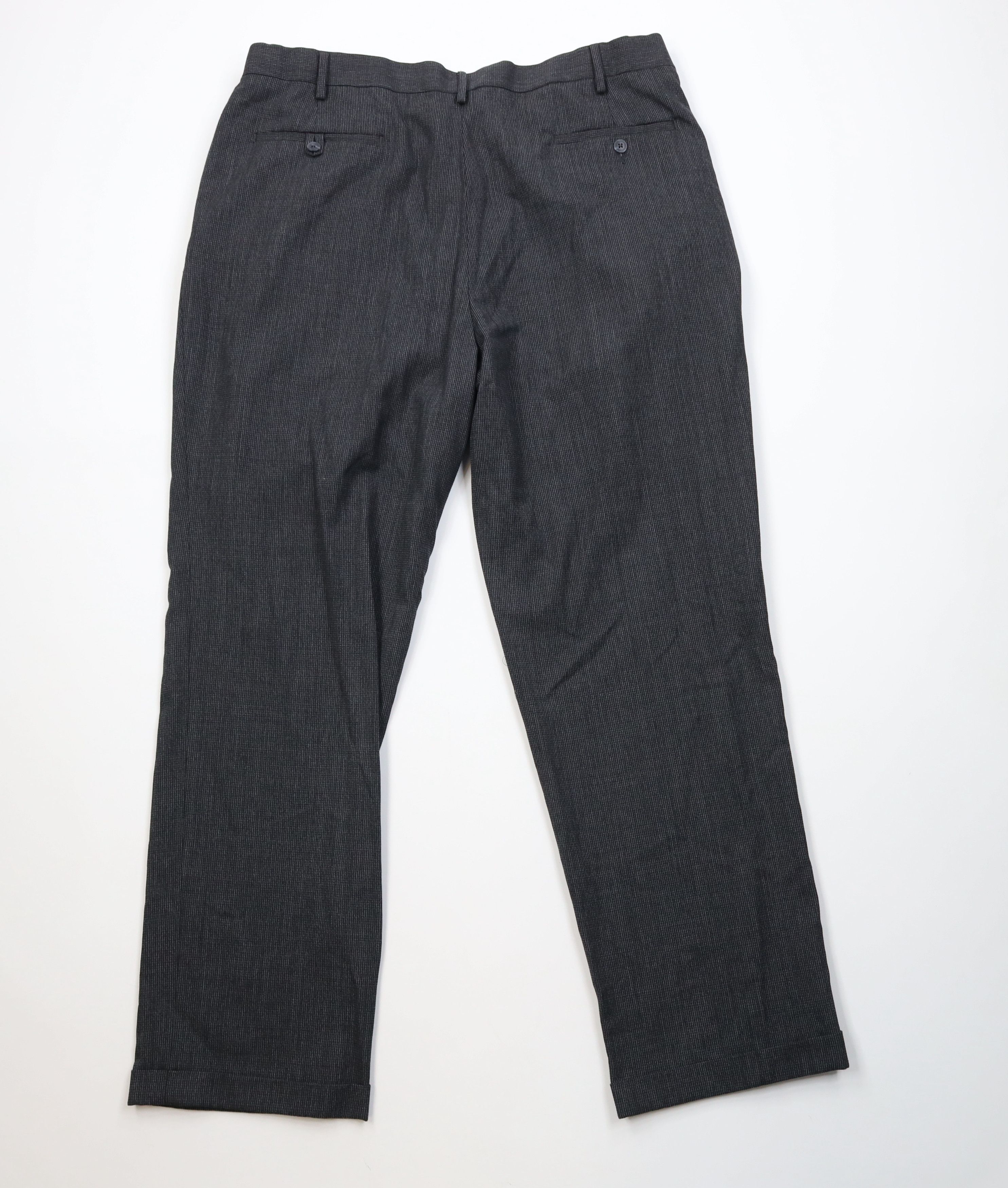 Vintage Vintage 90s Y2K Streetwear Knit Wide Leg Chino Pants Gray Size US 40 / EU 56 - 9 Thumbnail