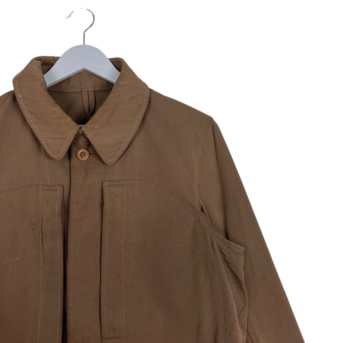 Japanese Brand 🔥 50s VINTAGE RICH BROWN JAPANESE UTILITY JACKET Size US S / EU 44-46 / 1 - 6 Thumbnail