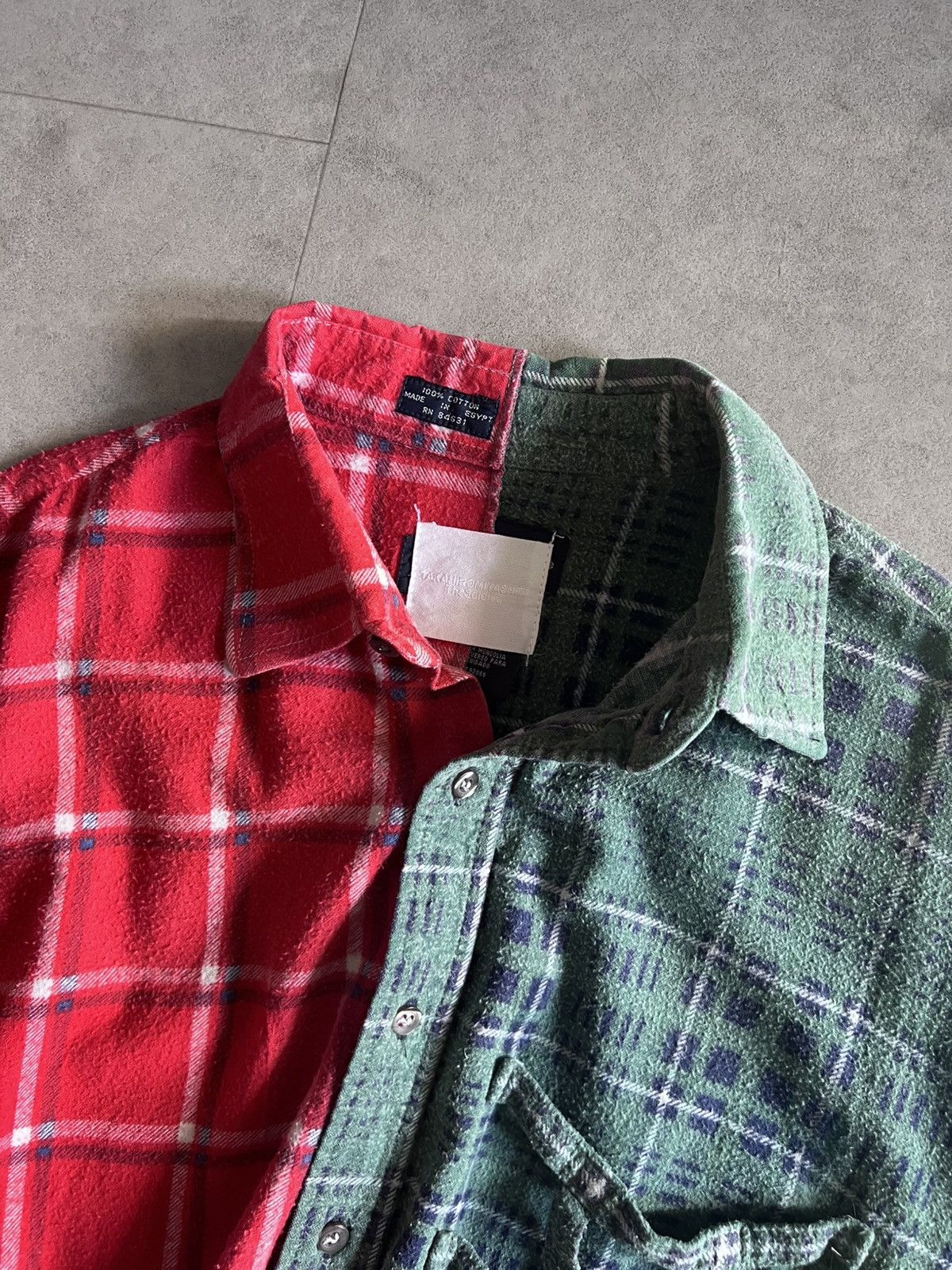 Takahiromiyashita The Soloist. Takahiro Miyashita The SoloIst Remake Flannel Size US L / EU 52-54 / 3 - 2 Thumbnail