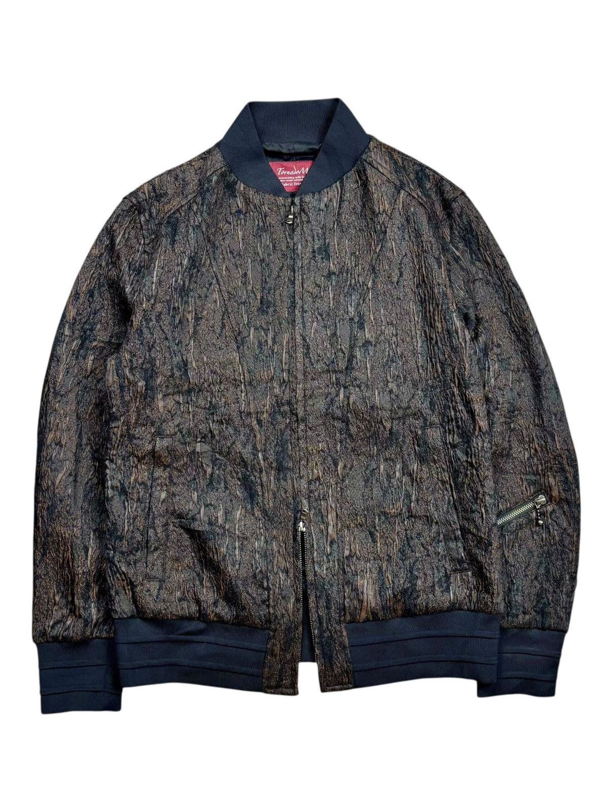 Archive Tornado Mart - Italy Made Textured Real Tree Jacket