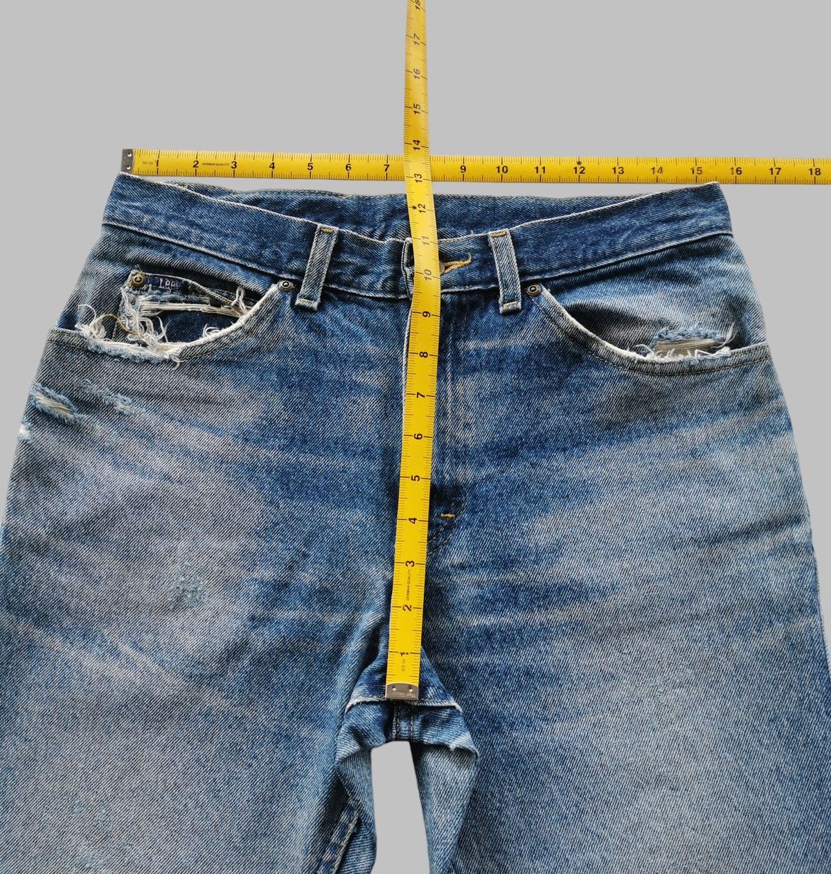 Lee Lee Jeans Distressed Style Hysteric Glamour (Size 31x39.5) Size US 31 - 11 Thumbnail