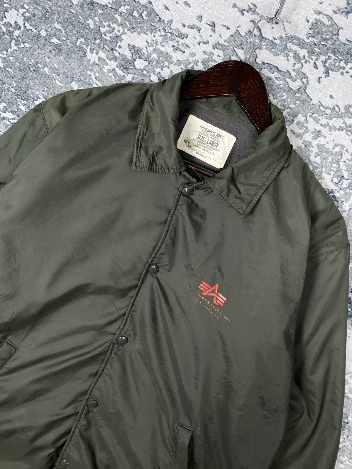 Alpha Industries Vintage Alpha Industries Jacket Size US L / EU 52-54 / 3 - 2 Thumbnail