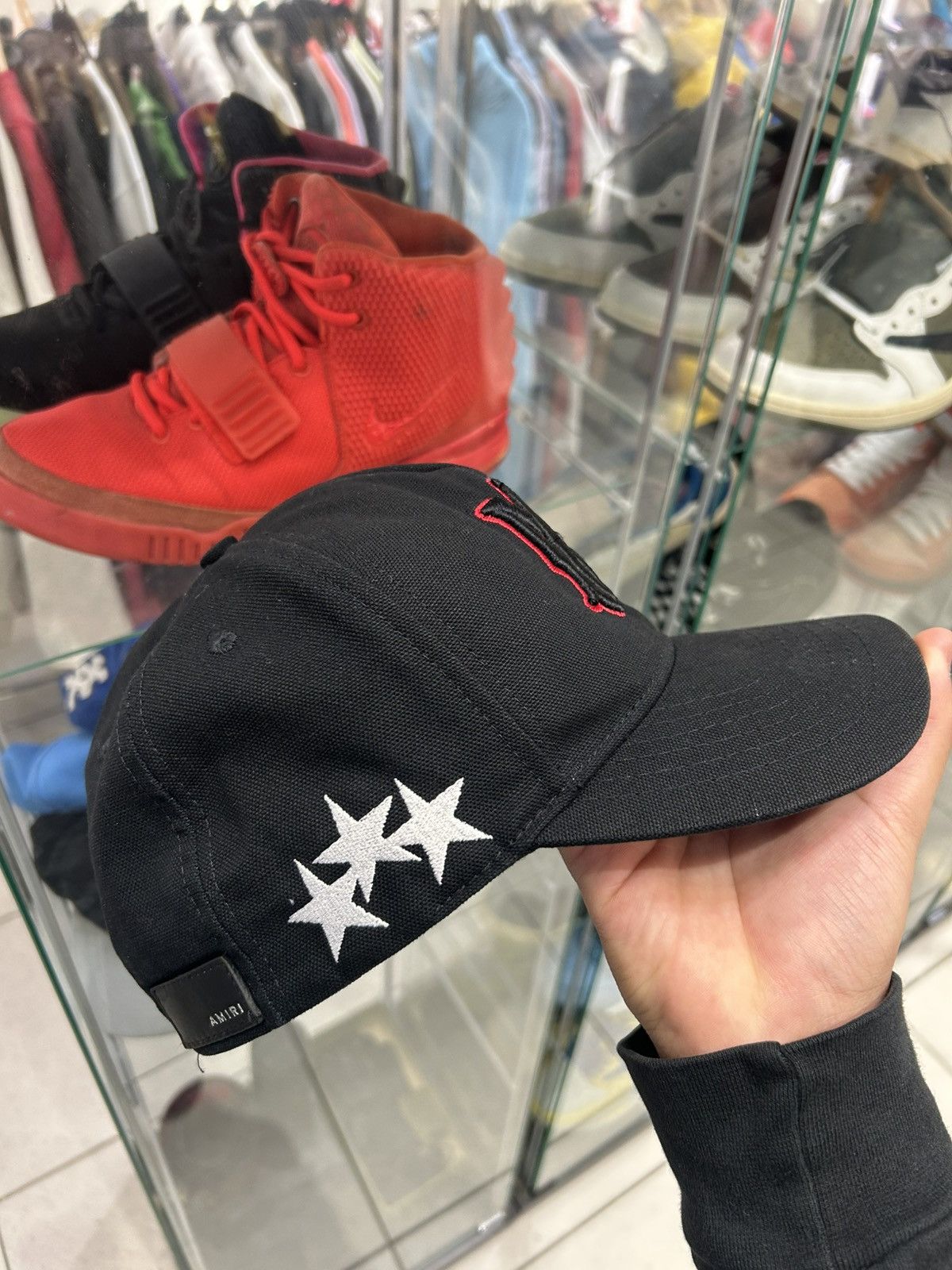 Amiri Amiri Stars MA Canvas hat black Size ONE SIZE - 2 Thumbnail