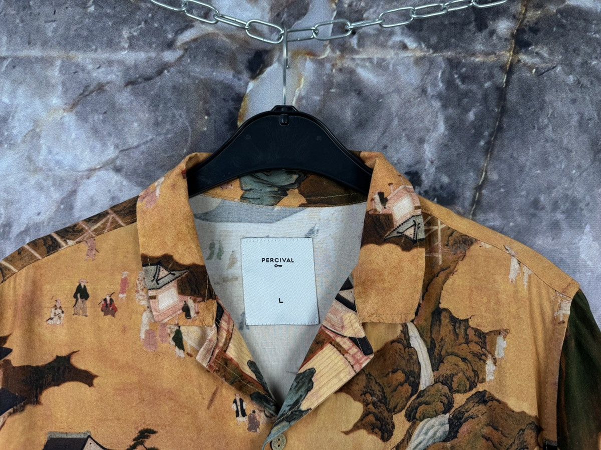 Percival Men’s Percival Shirt Button Up Japanese Style Size Large Size US L / EU 52-54 / 3 - 5 Thumbnail