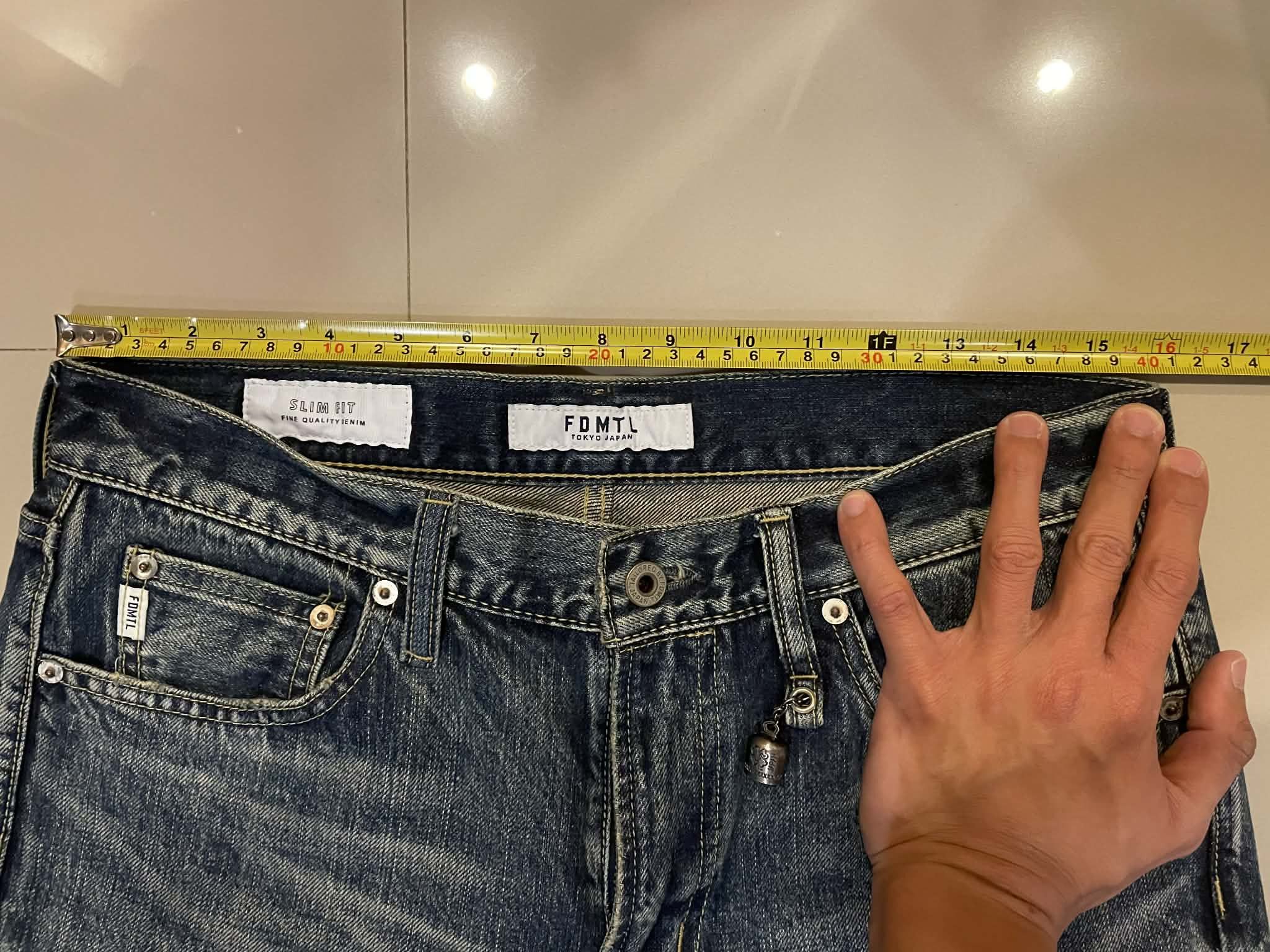 FDMTL FDMTL Jeans (CS124) Size US 30 / EU 46 - 11 Thumbnail