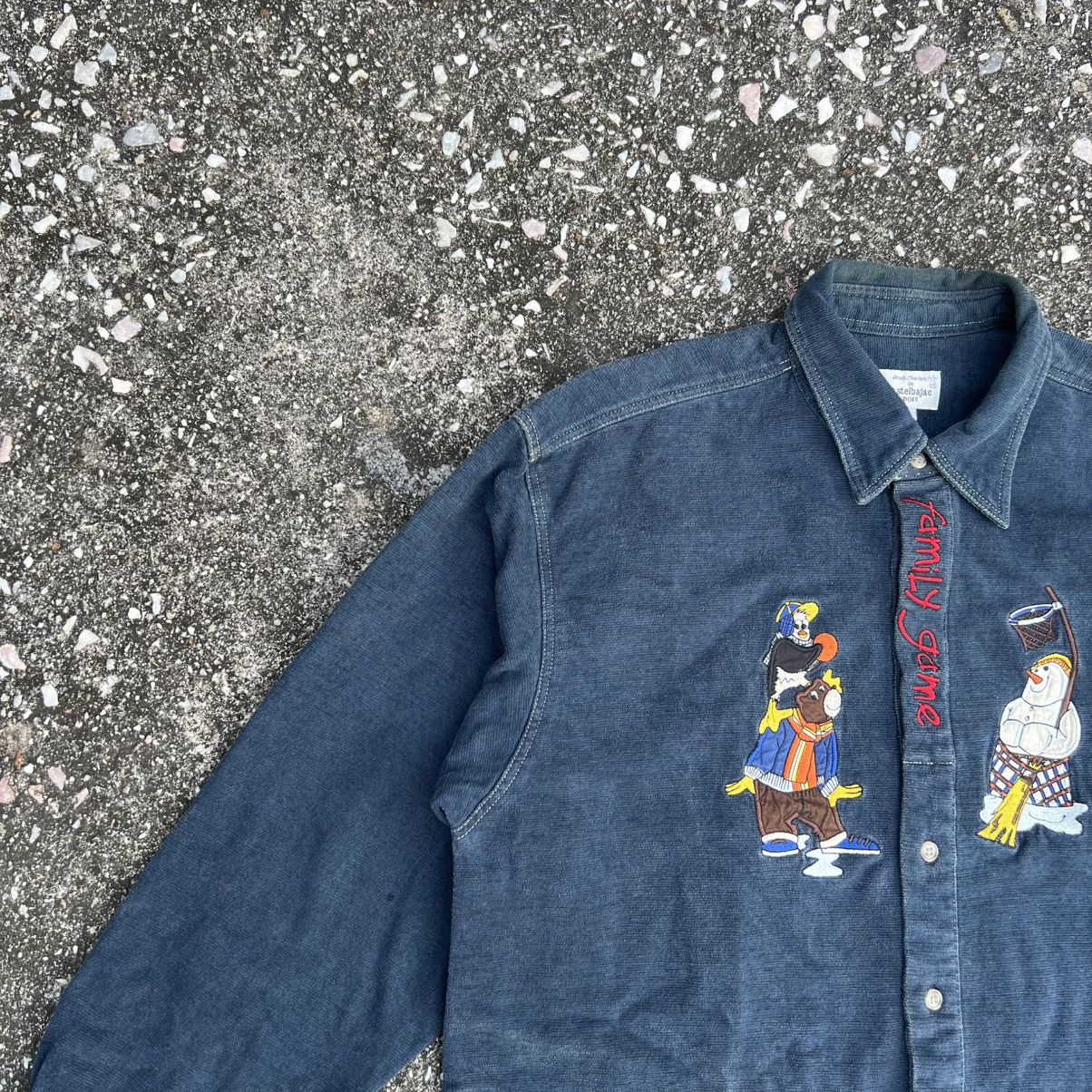 Jean Charles De Castelbajac × Vintage “Jean Charles de Castelbajac sport” family game shirt Size US L / EU 52-54 / 3 - 3 Thumbnail