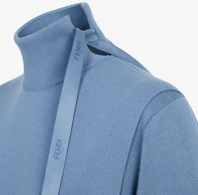 Fendi o1loc1c0824 Pullover in Blue Size XL / US 12-14 / IT 48-50 - 3 Thumbnail