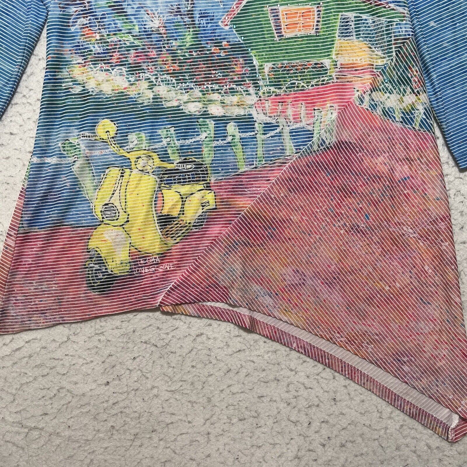Other Leoma Lovegrove Small Motor Scooter Rhinestone Top Size S / US 4 / IT 40 - 6 Thumbnail