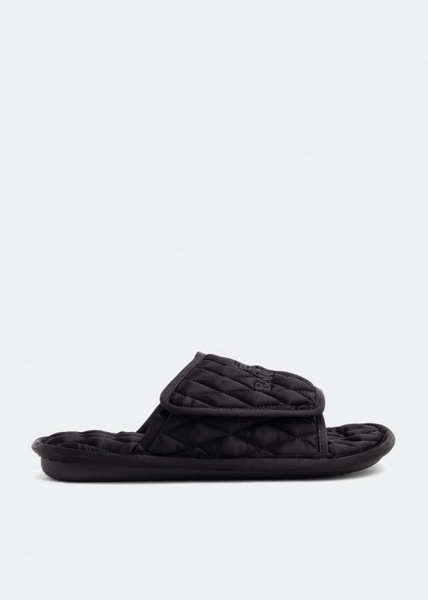Balenciaga o1mt1gz0524 Home Slide Sandals in Black Size US 9.5 / EU 42-43 - 1 Thumbnail