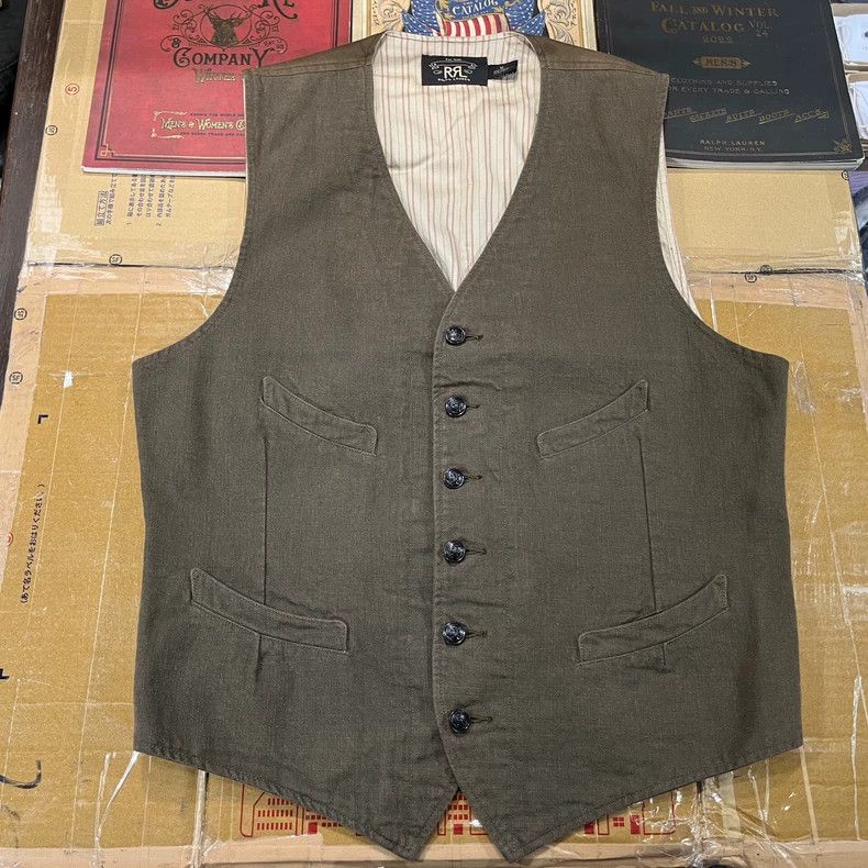 RRL Ralph Lauren RRL Military Vest by Ralph Lauren - dmc Size US M / EU 48-50 / 2 - 1 Thumbnail