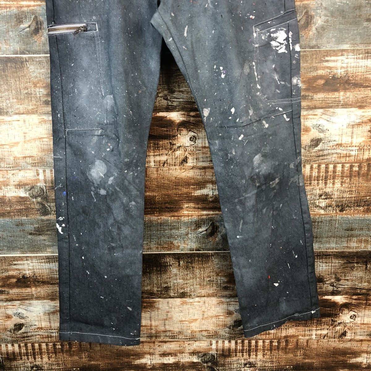 Other DL Fine Assint Blue Cargo Multipocket Pants #C744 Size US 32 / EU 48 - 6 Thumbnail