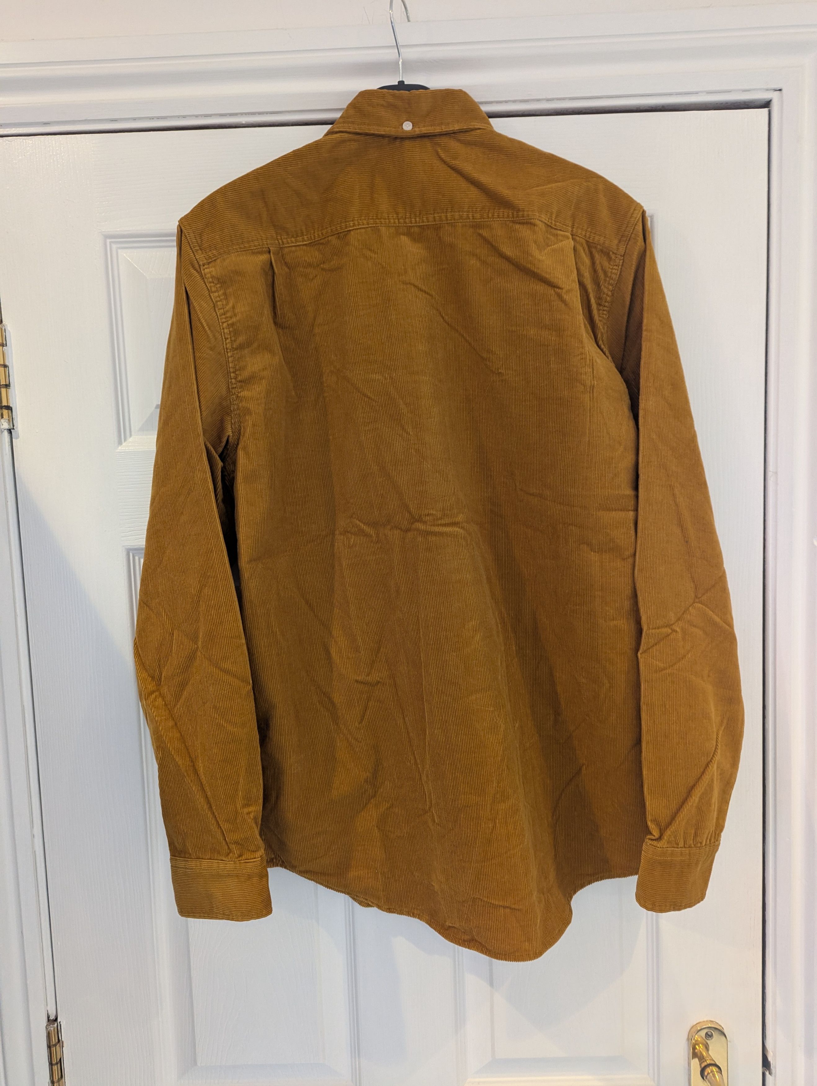Supreme Supreme Corduroy Shirt Gold f/w 2016 Size US M / EU 48-50 / 2 - 6 Thumbnail